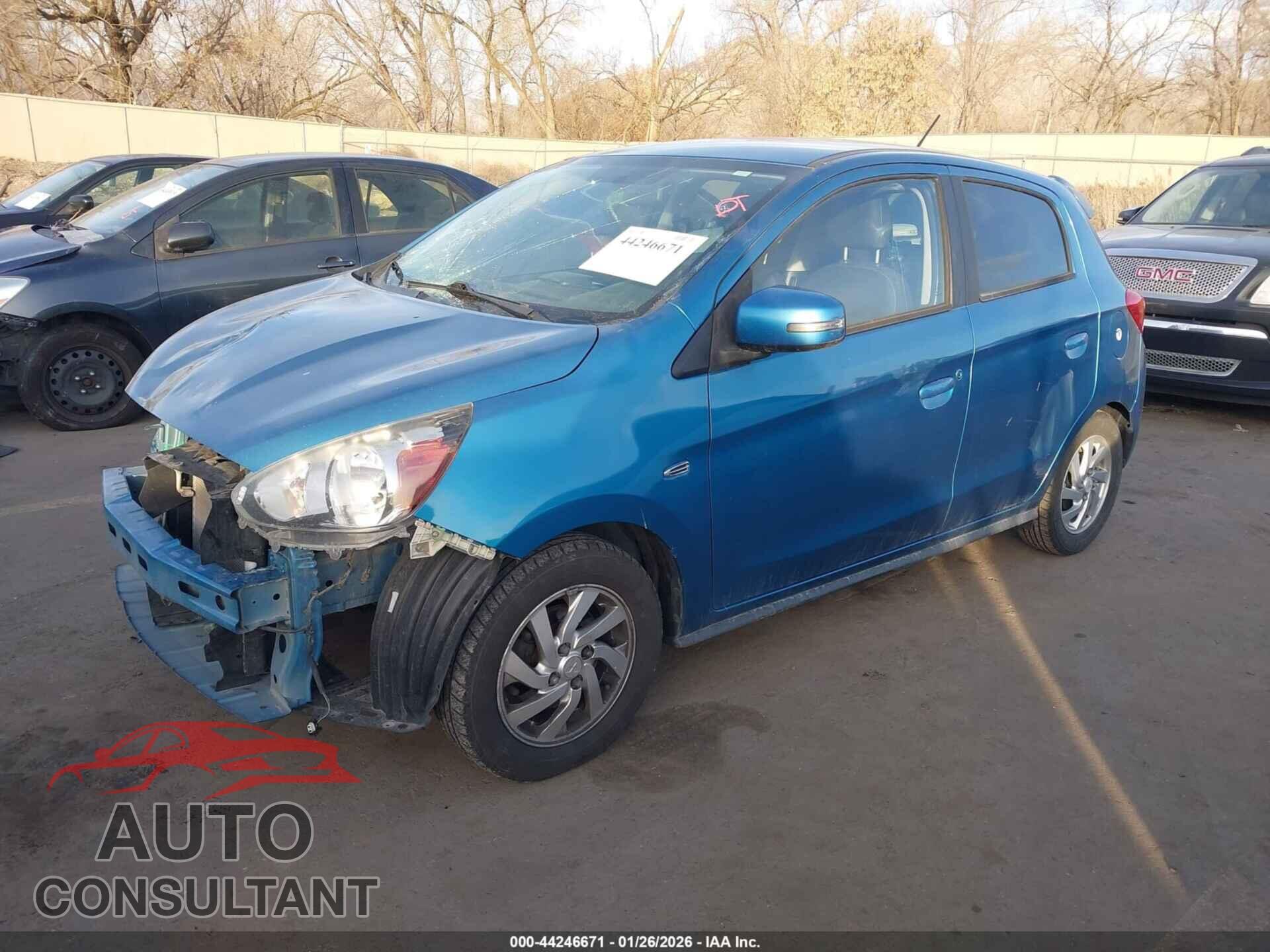 MITSUBISHI MIRAGE 2017 - ML32A4HJXHH005295