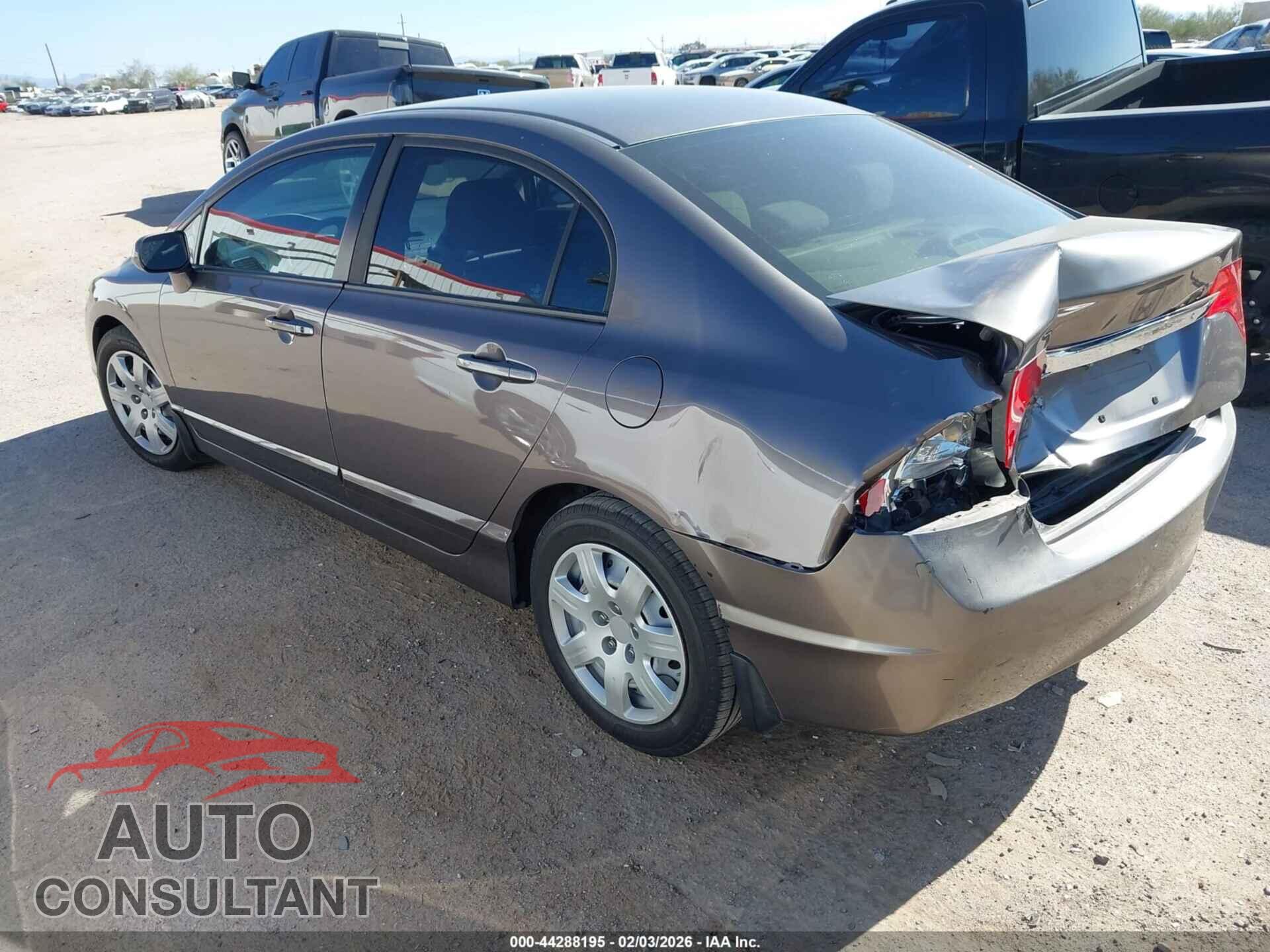 HONDA CIVIC 2009 - 1HGFA15549L004552