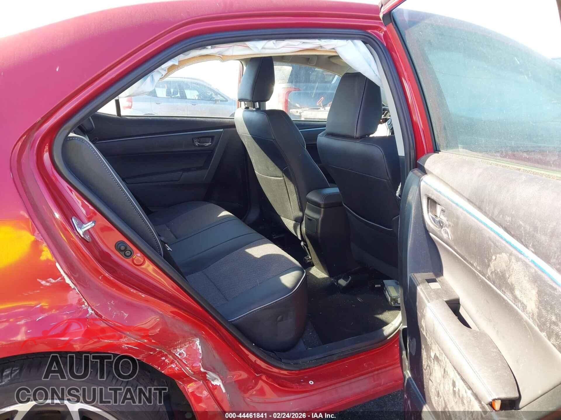TOYOTA COROLLA 2016 - 5YFBURHE7GP481835