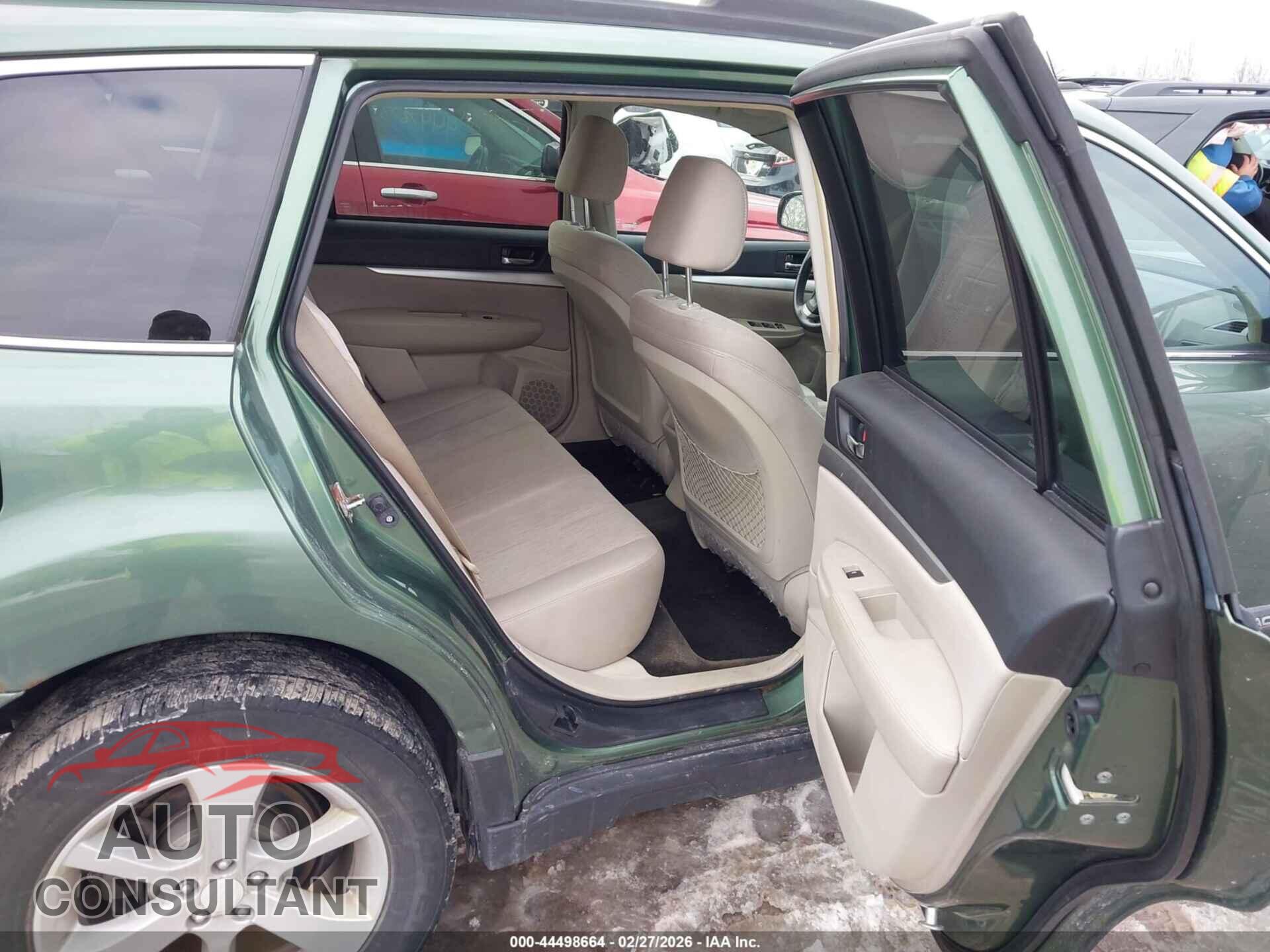 SUBARU OUTBACK 2014 - 4S4BRBDC3E3305296
