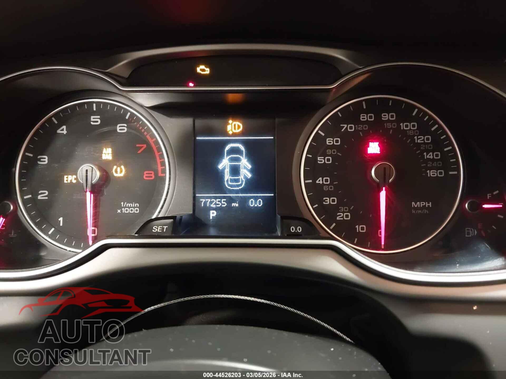 AUDI A4 2013 - WAUFFAFL2DN019171