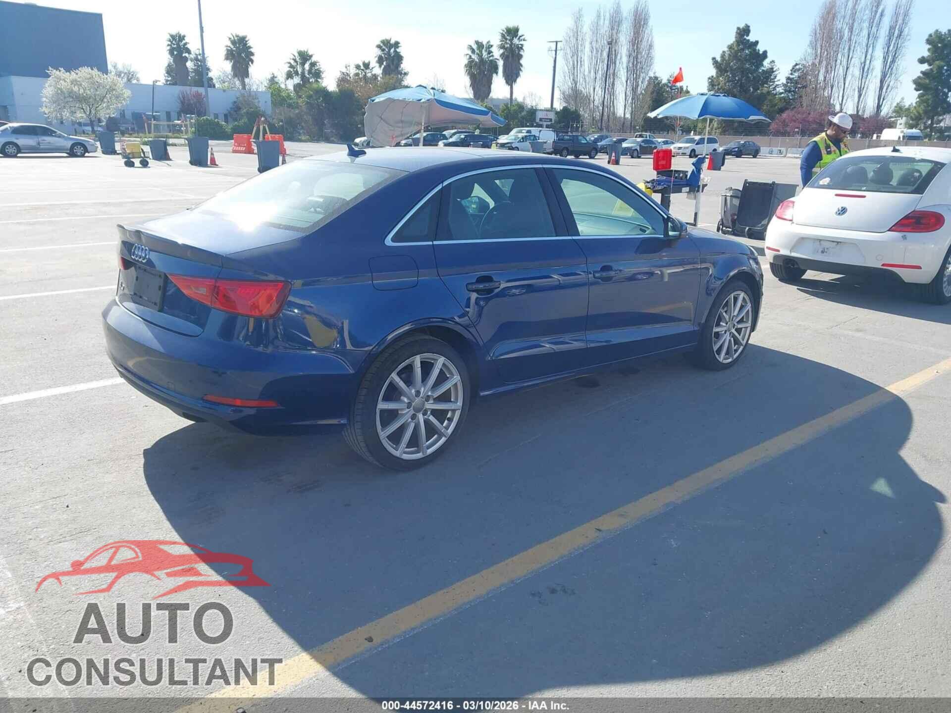AUDI A3 2016 - WAUC7GFF2G1051532
