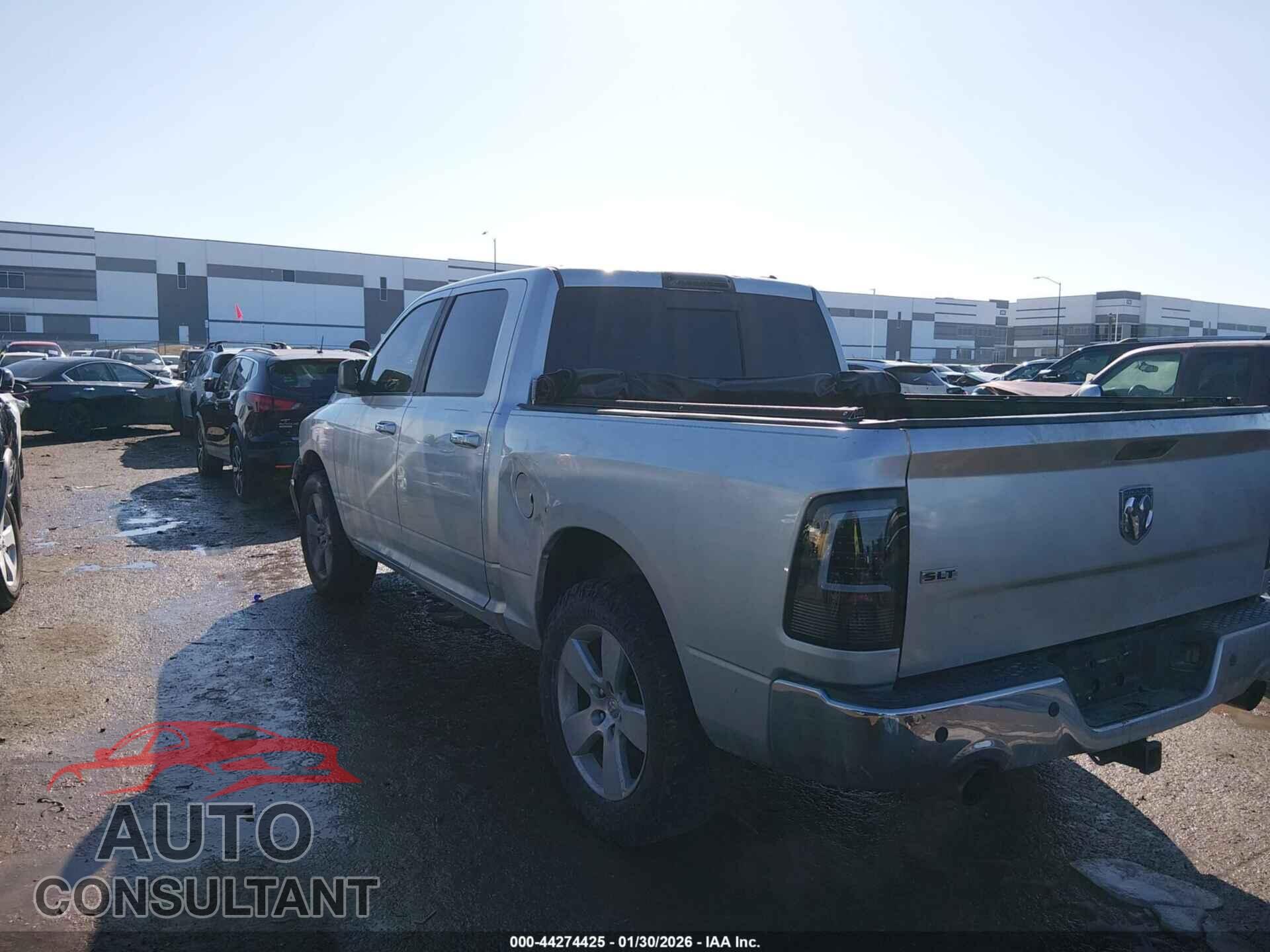 DODGE RAM 1500 2010 - 1D7RB1CP2AS104422