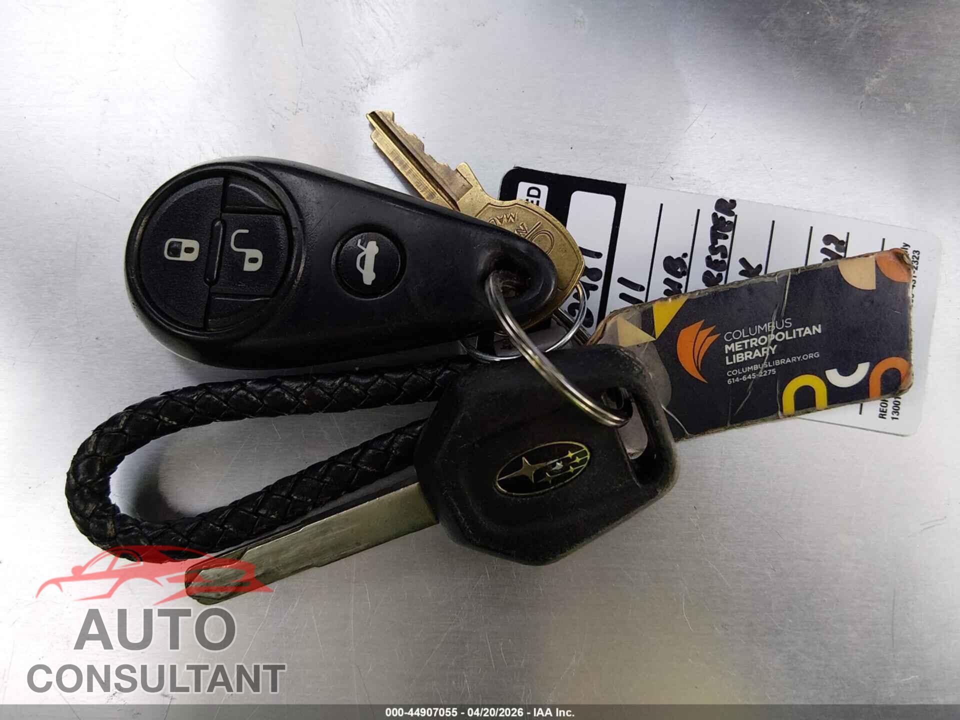 SUBARU FORESTER 2011 - JF2SHBBC7BH766642