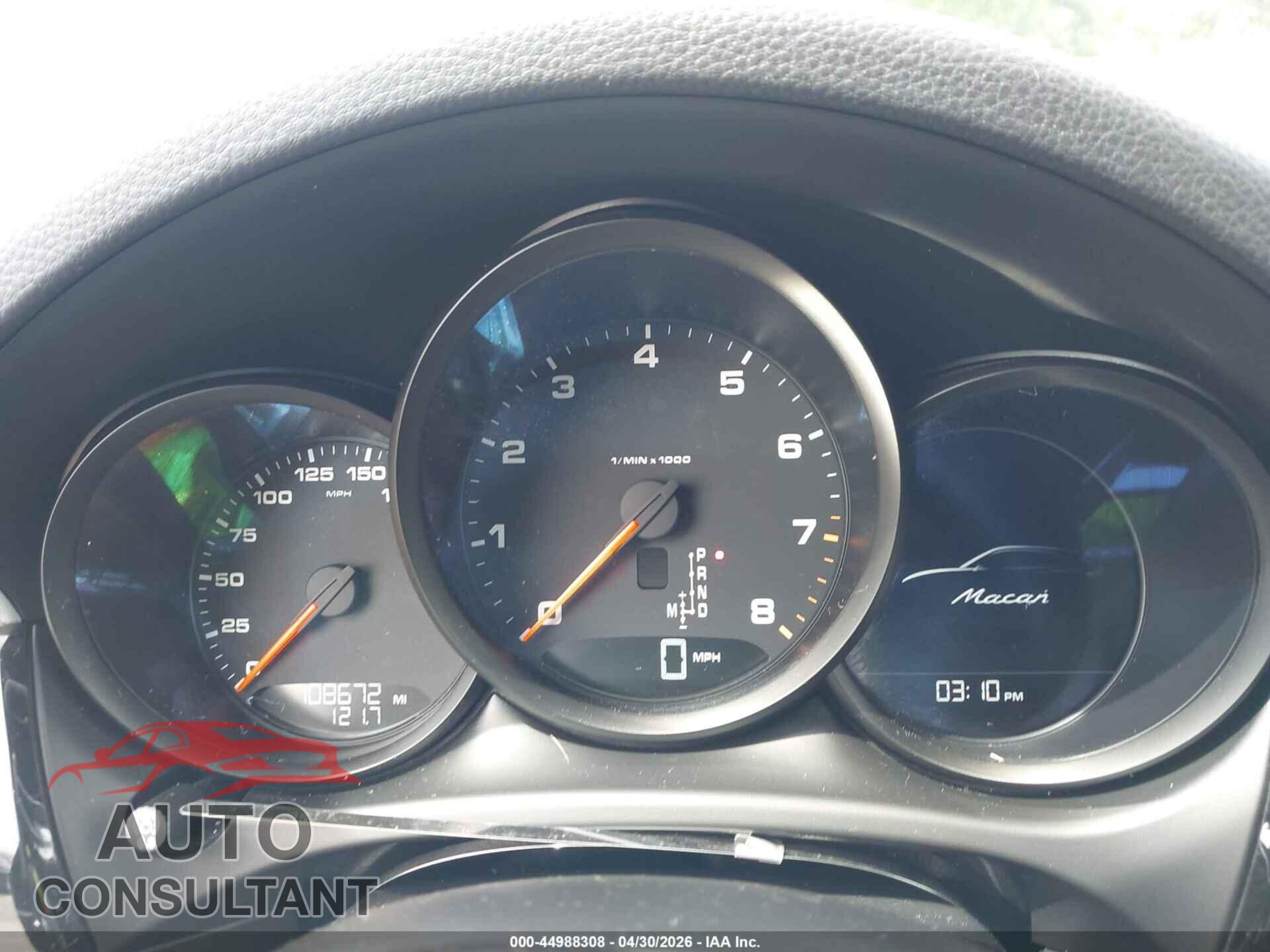 PORSCHE MACAN 2018 - WP1AA2A52JLB00932