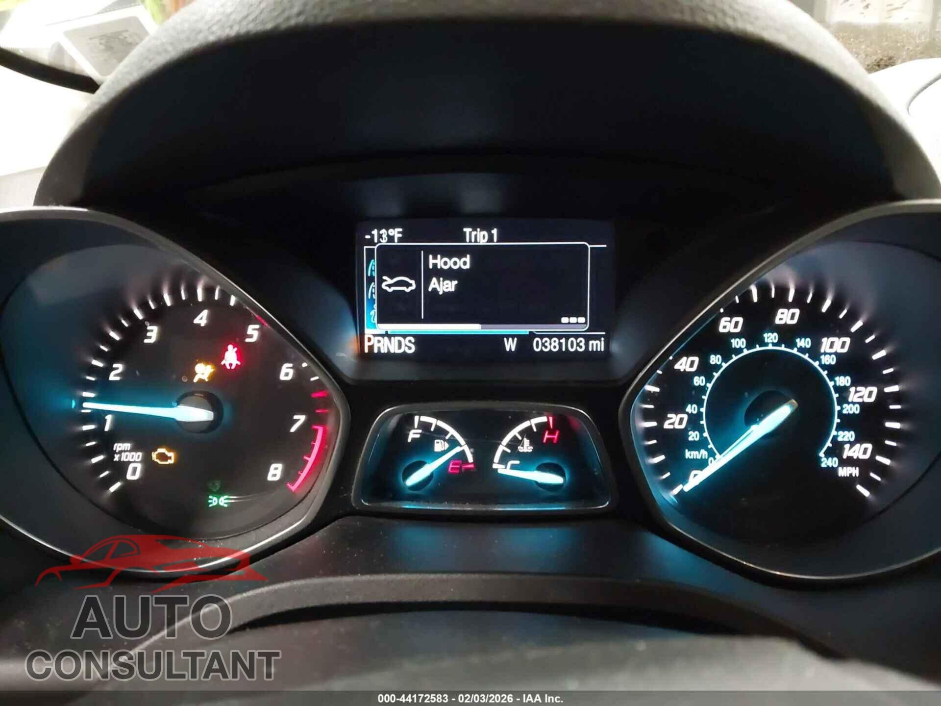 FORD ESCAPE 2016 - 1FMCU9J97GUC36498