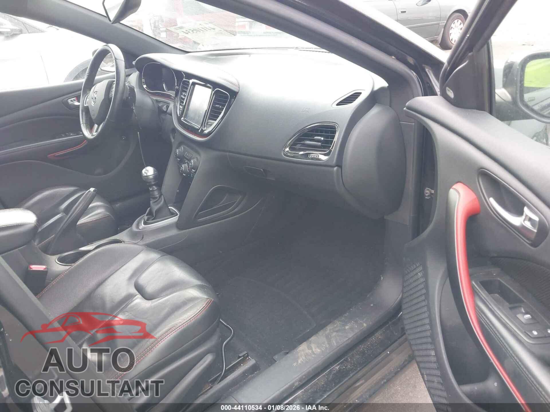DODGE DART 2014 - 1C3CDFEB1ED683409