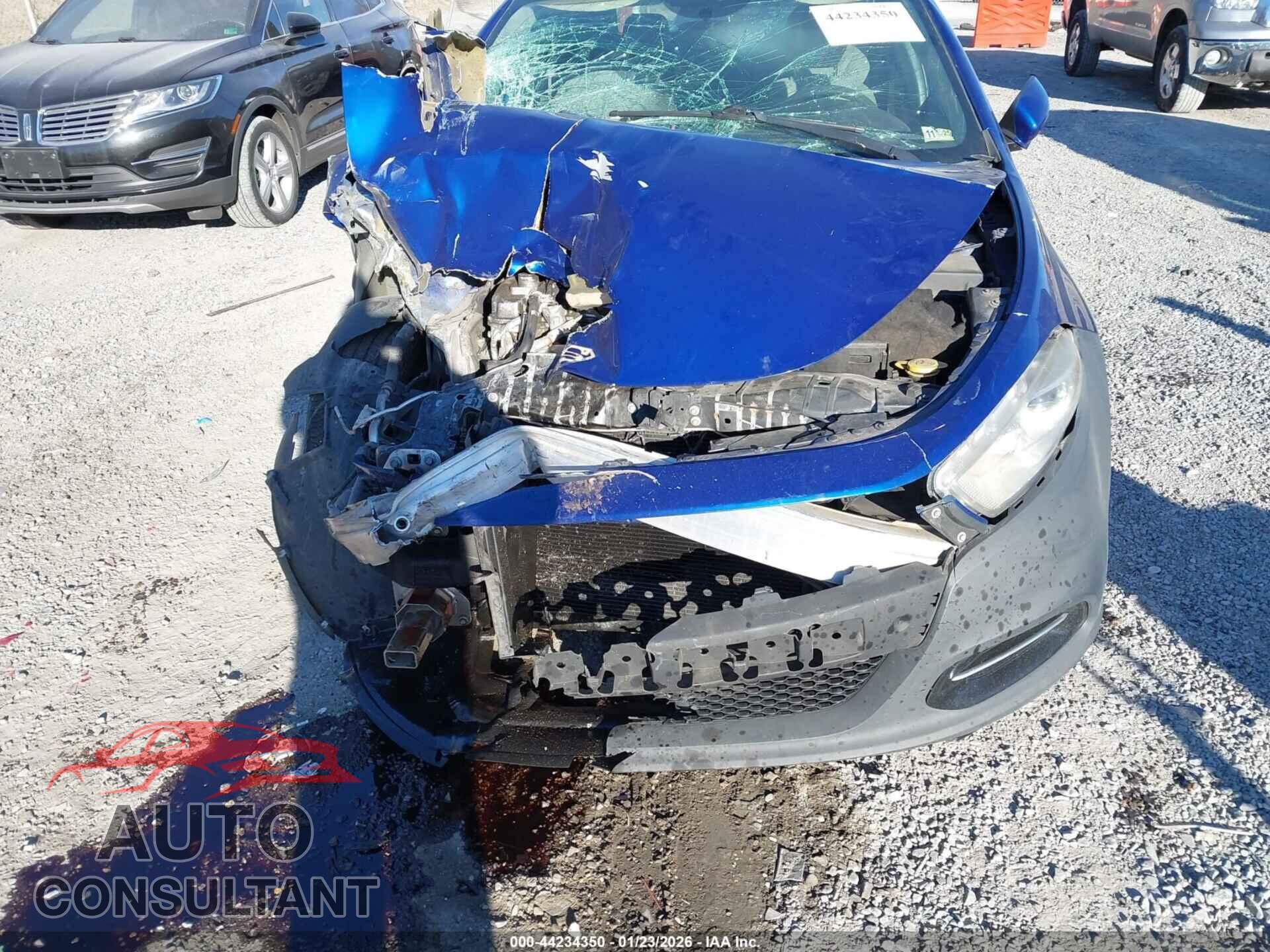 DODGE DART 2013 - 1C3CDFBA8DD157787