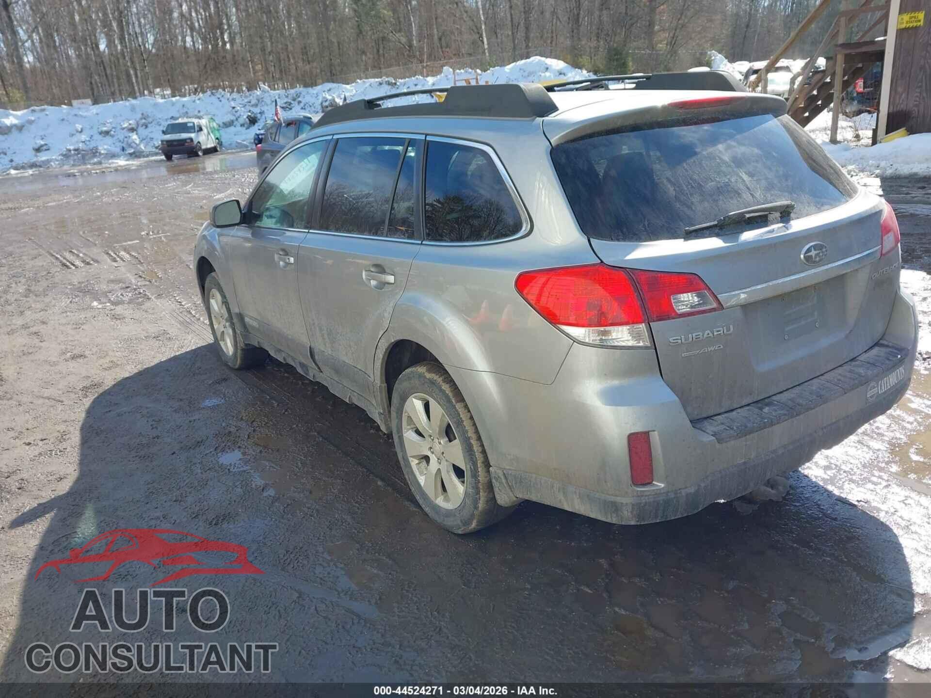 SUBARU OUTBACK 2011 - 4S4BRCCC6B3376821