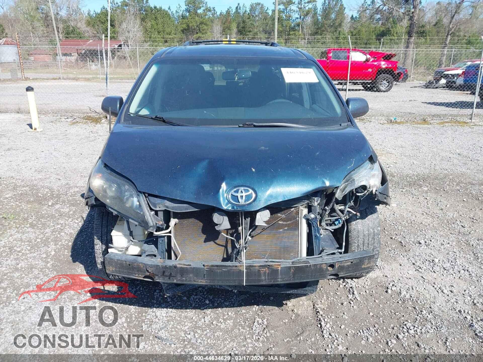TOYOTA SIENNA 2012 - 5TDXK3DC5CS188773
