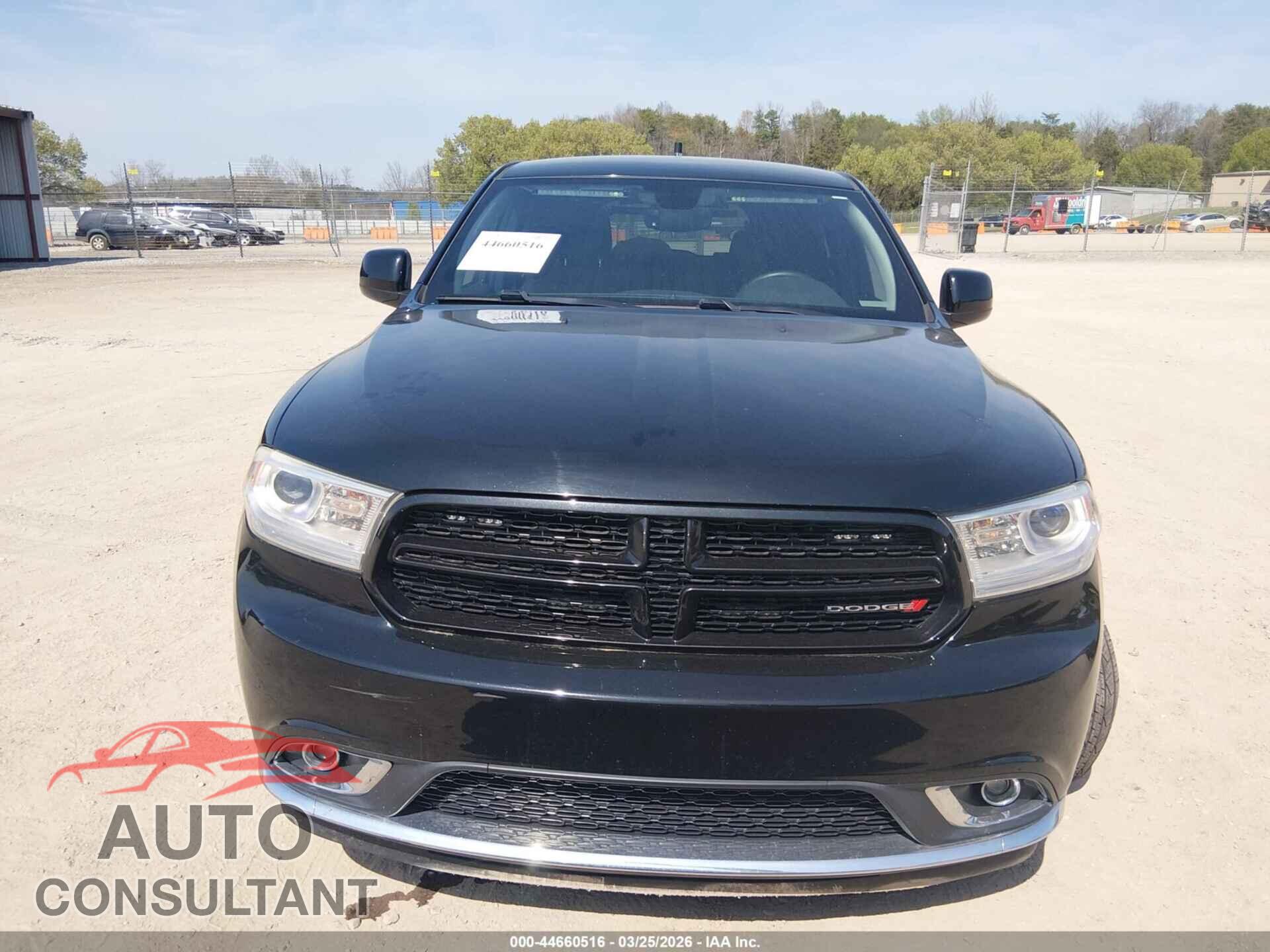 DODGE DURANGO 2017 - 1C4RDJFG8HC681640