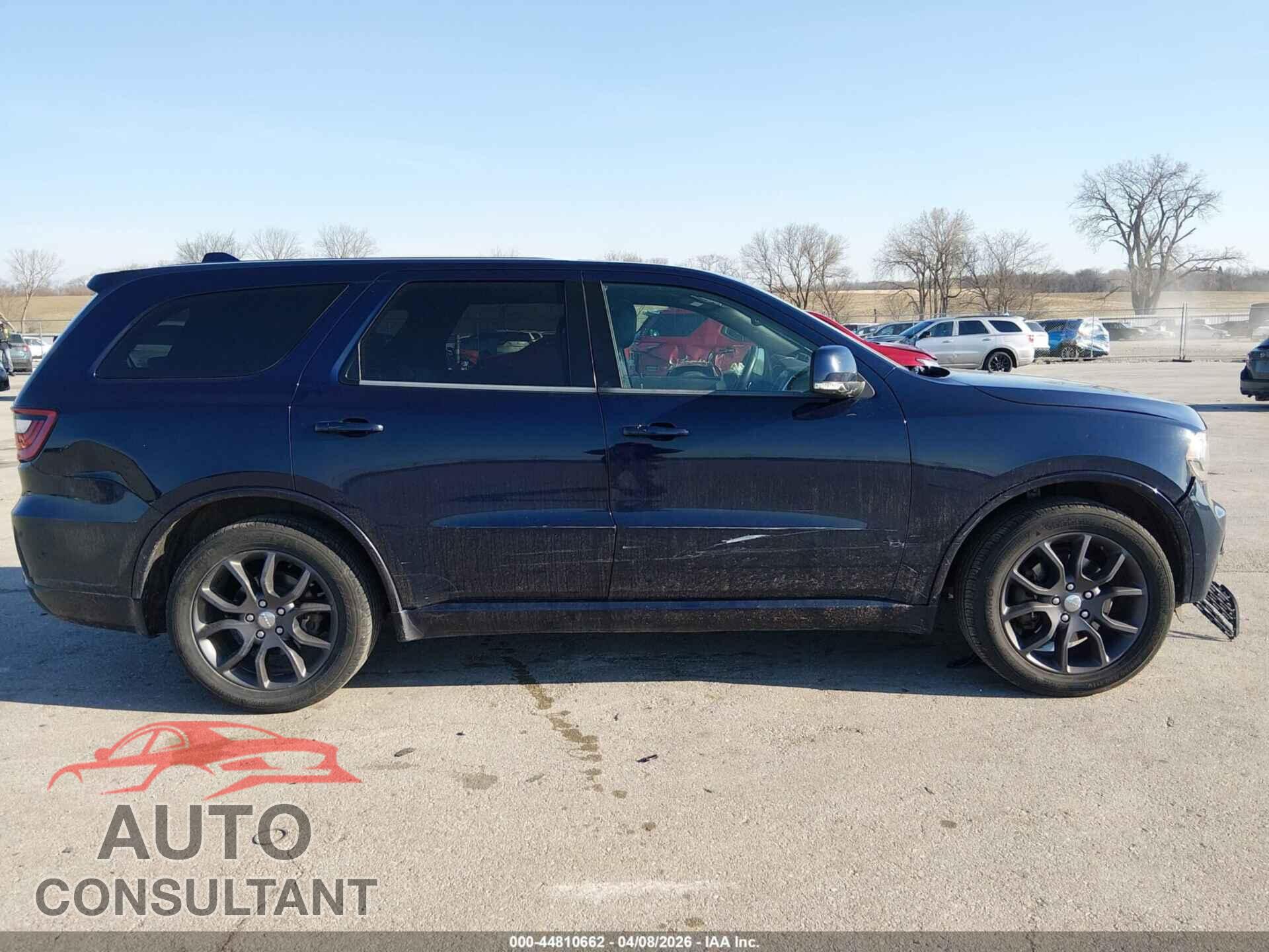 DODGE DURANGO 2017 - 1C4SDJCT2HC828148