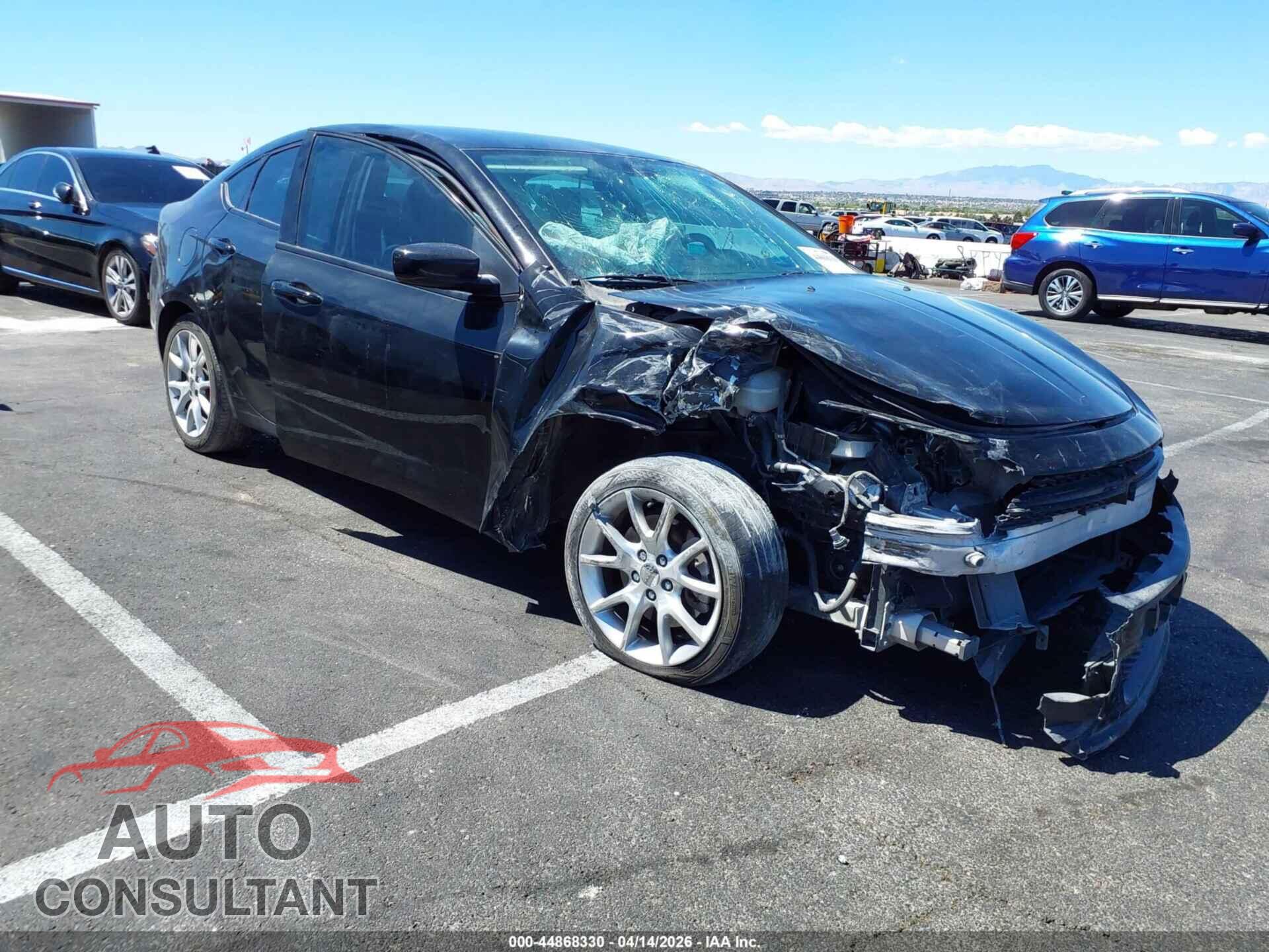 DODGE DART 2013 - 1C3CDFBA1DD100573