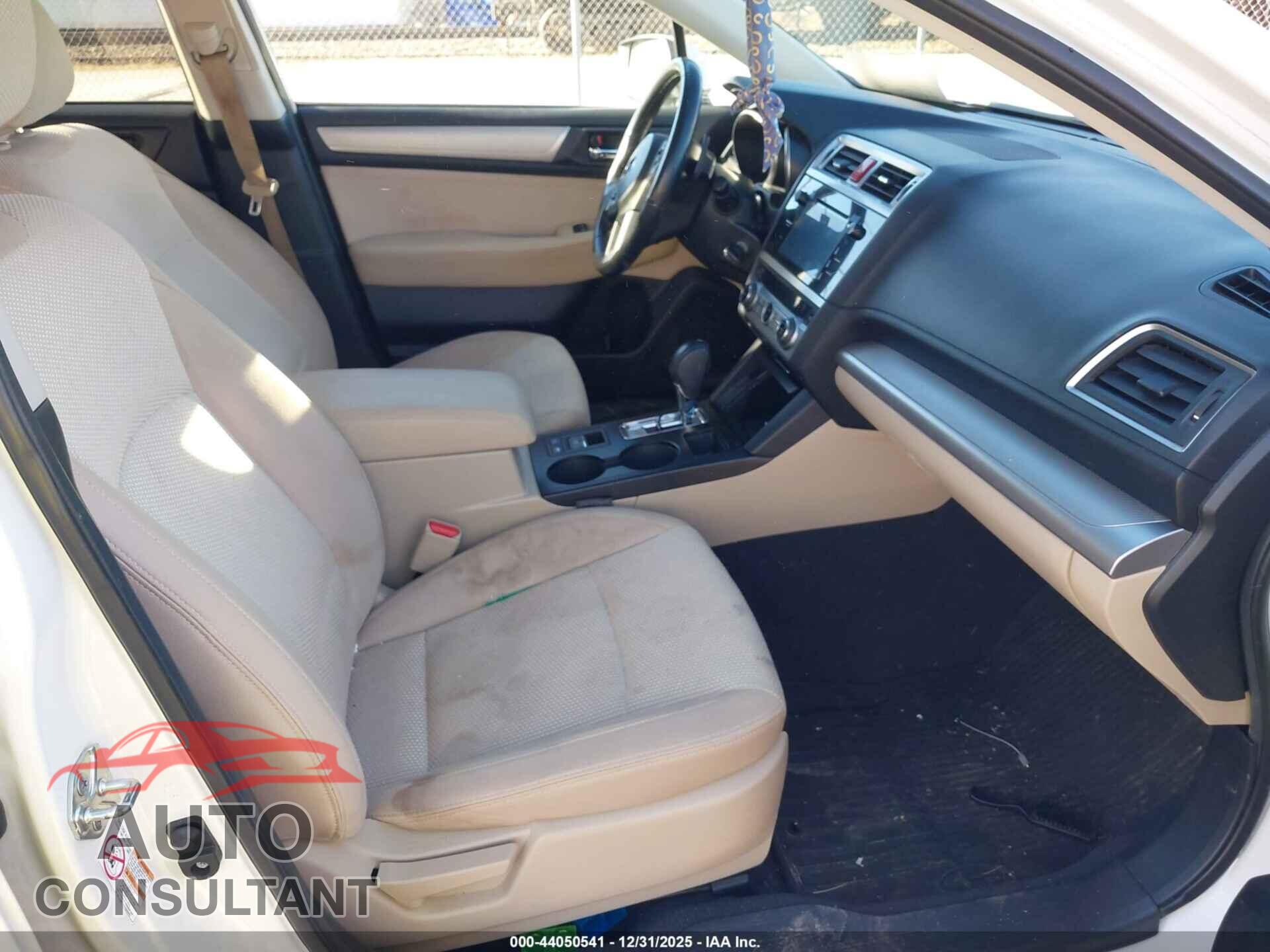 SUBARU OUTBACK 2016 - 4S4BSBDC5G3209693