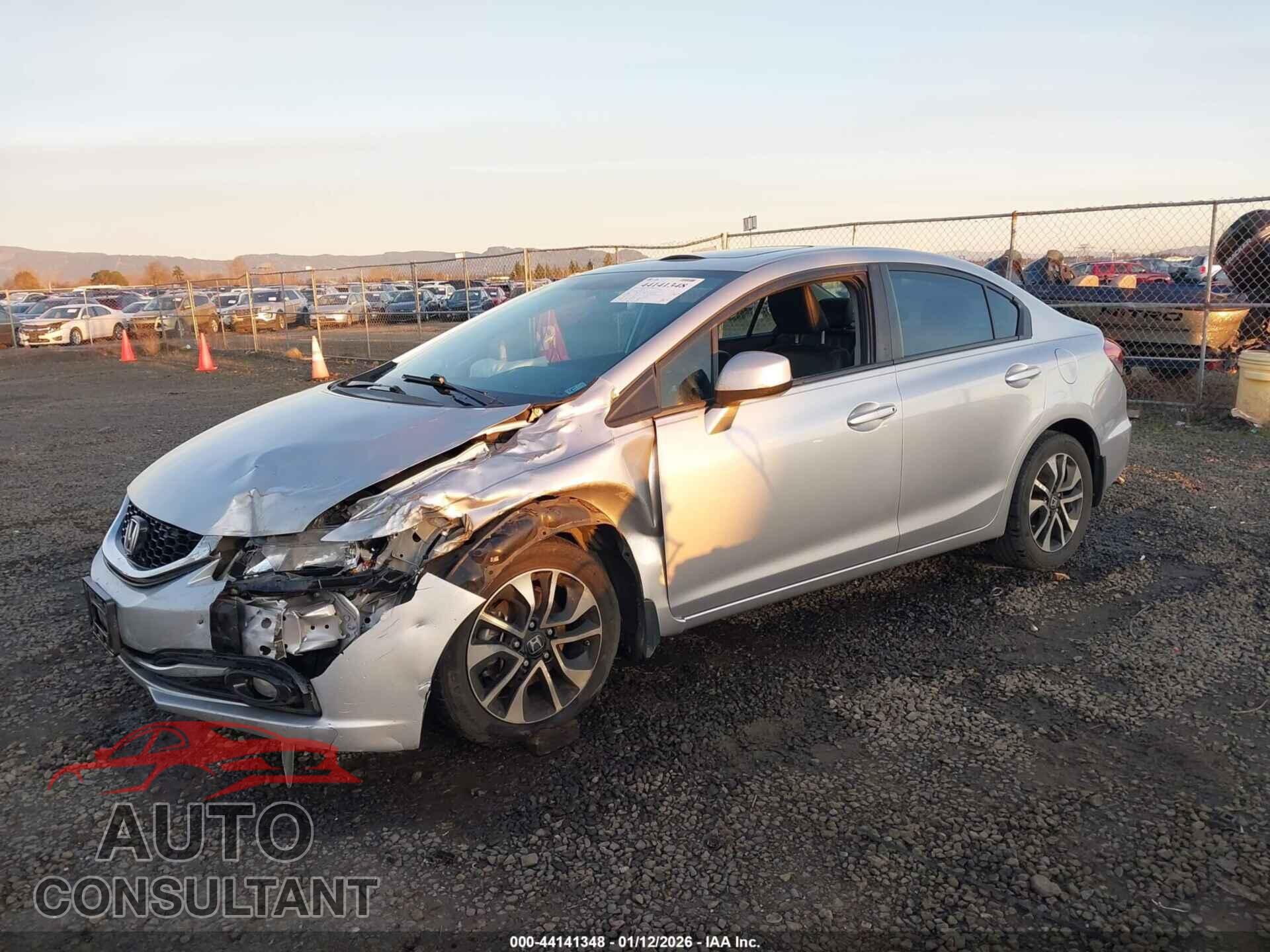 HONDA CIVIC 2013 - 19XFB2F93DE288910