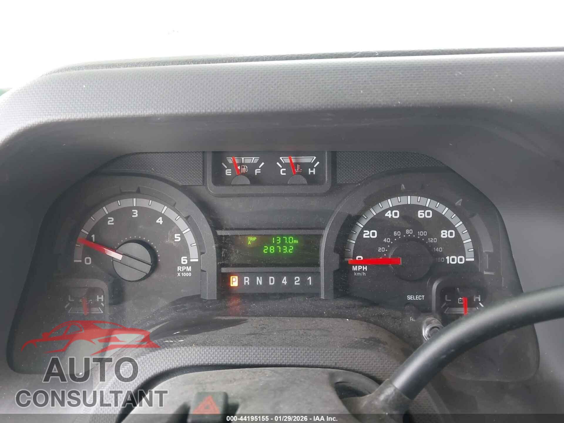 FORD E-450 CUTAWAY 2018 - 1FDXE4FS4JDC40366