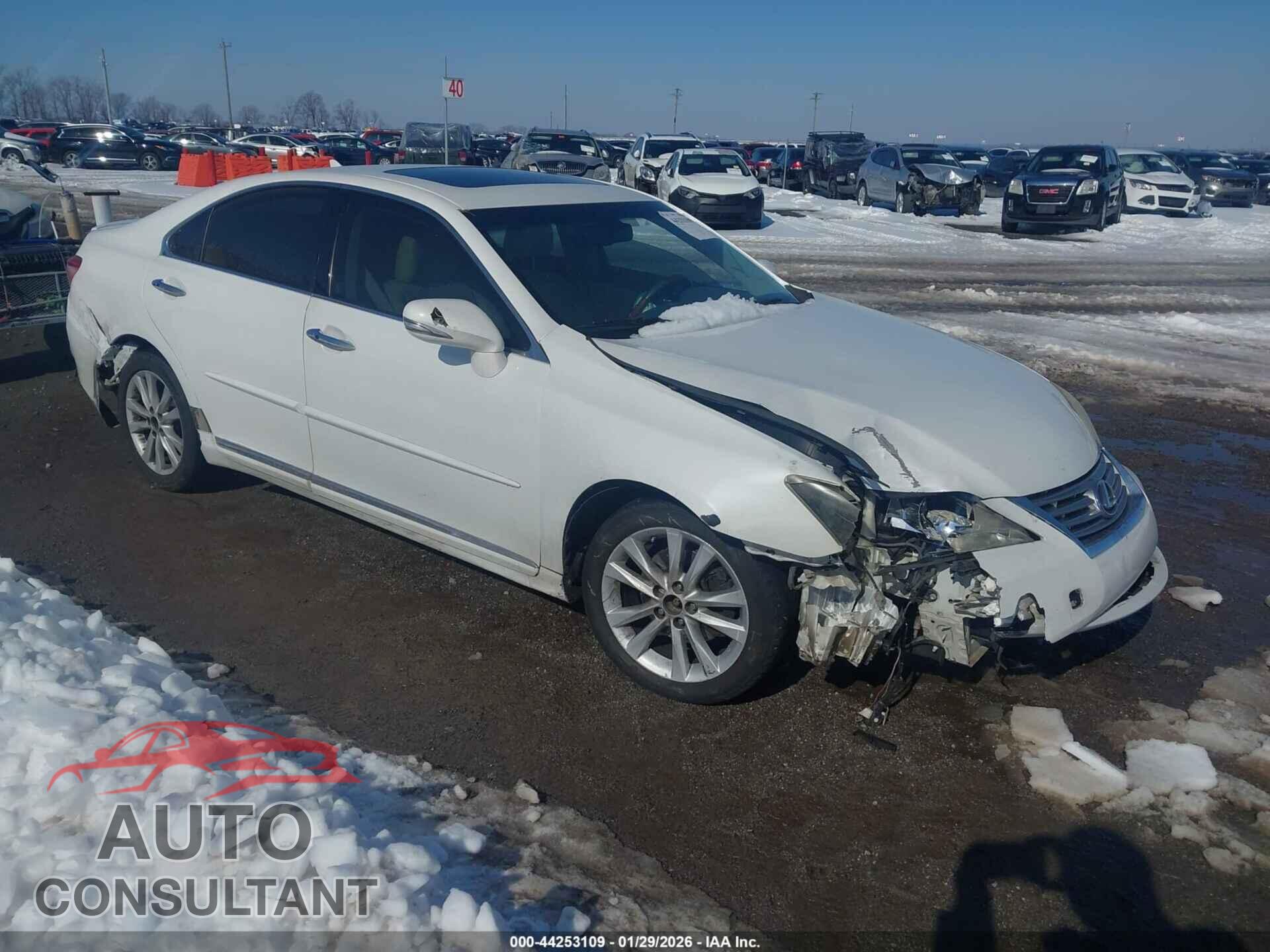 LEXUS ES 350 2012 - JTHBK1EG9C2492209