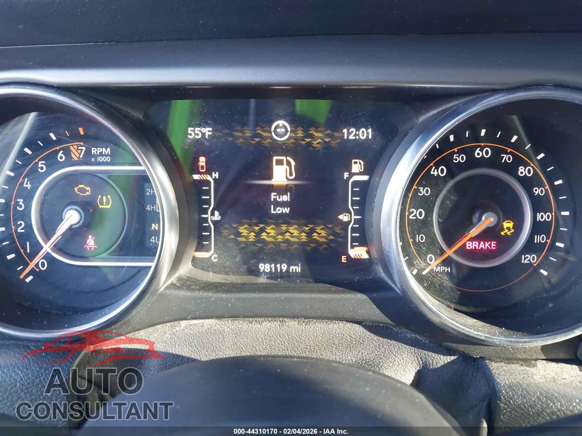 JEEP GLADIATOR 2020 - 1C6HJTAG4LL161443