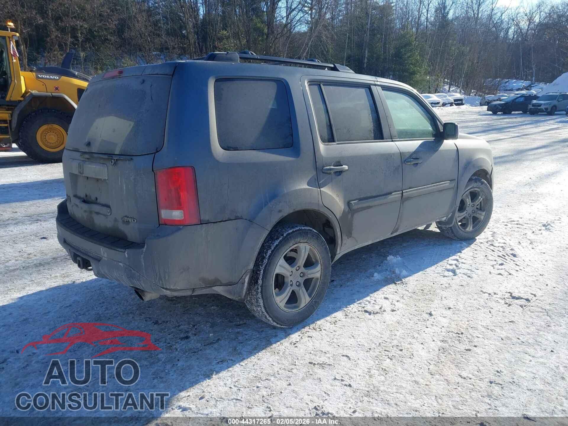 HONDA PILOT 2012 - 5FNYF4H51CB028341