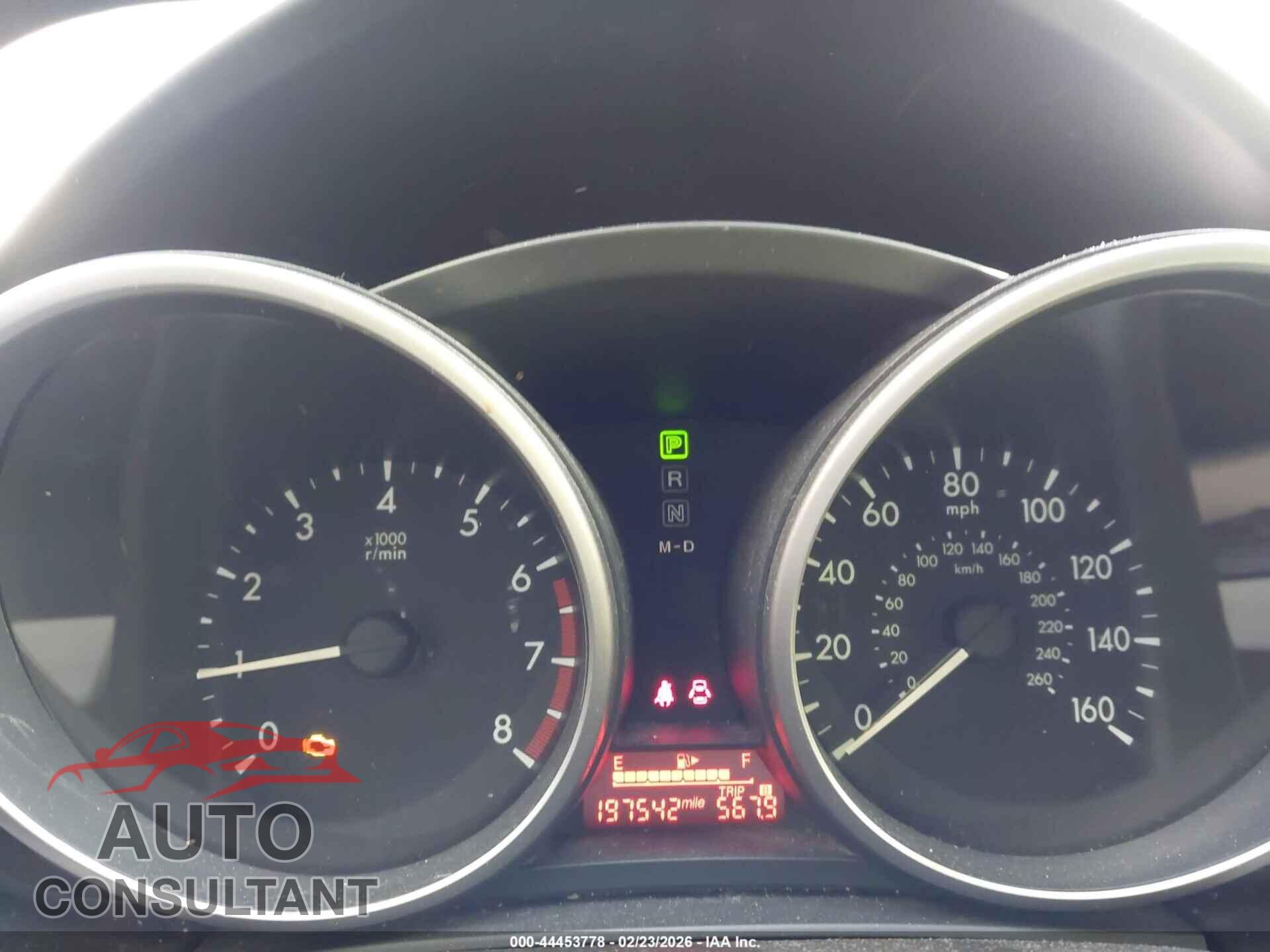 MAZDA MAZDA5 2012 - JM1CW2BL4C0120547