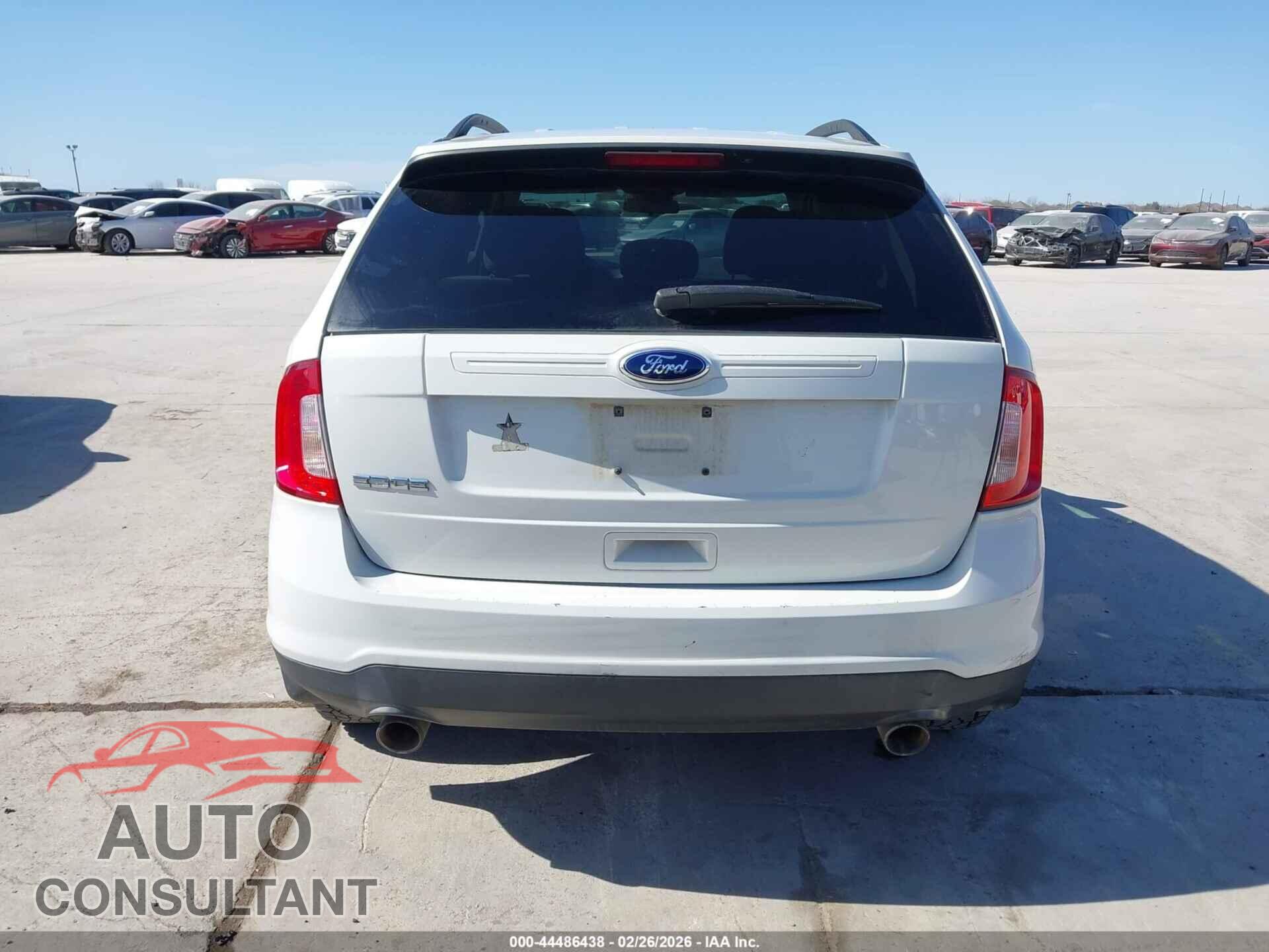 FORD EDGE 2013 - 2FMDK3GC3DBE11146