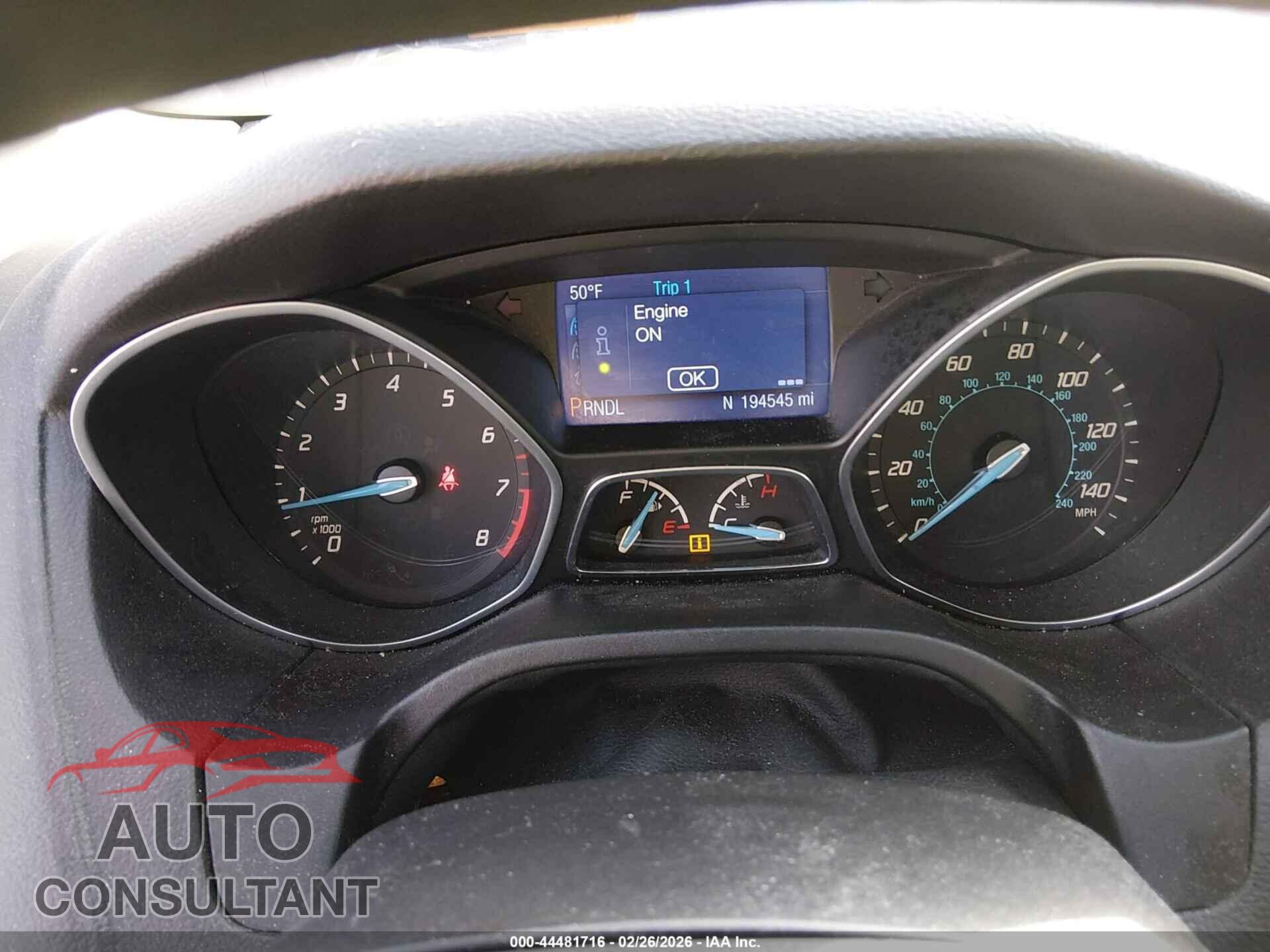 FORD FOCUS 2014 - 1FADP3F29EL180629