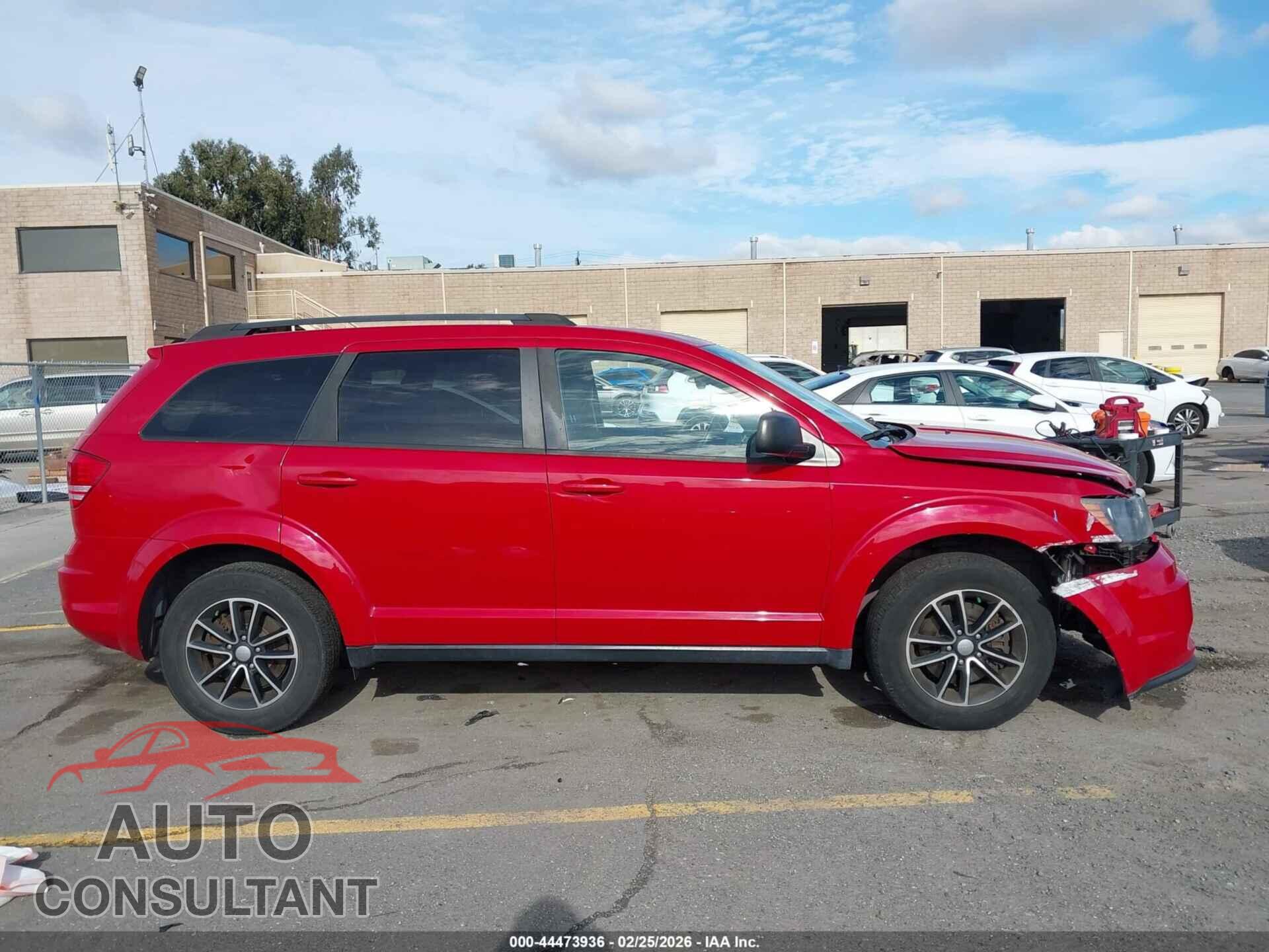 DODGE JOURNEY 2017 - 3C4PDCAB0HT662227