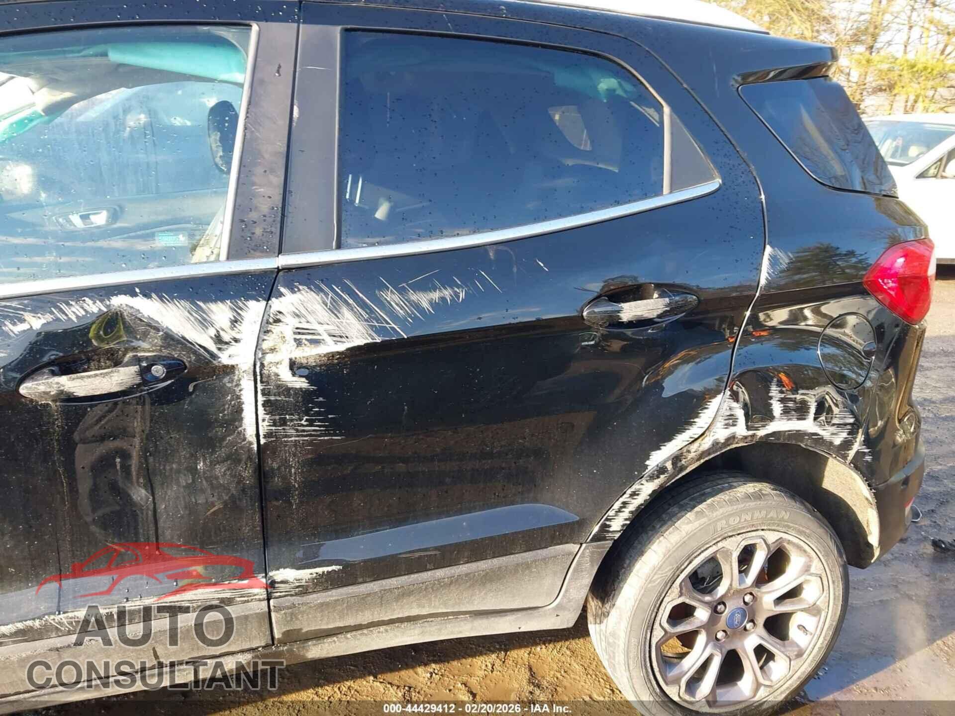 FORD ECOSPORT 2019 - MAJ6S3KL3KC284972