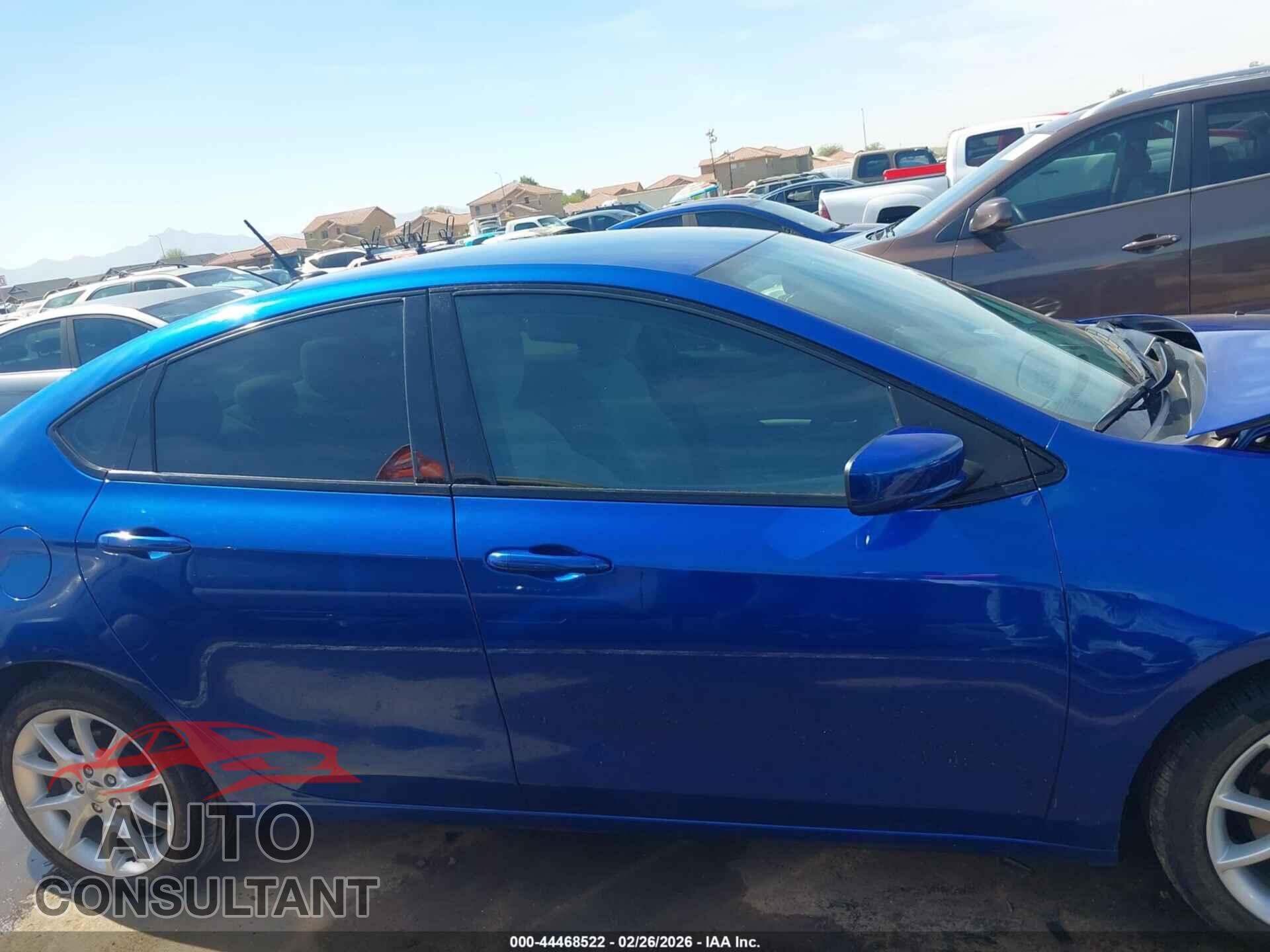 DODGE DART 2013 - 1C3CDFBA0DD139879
