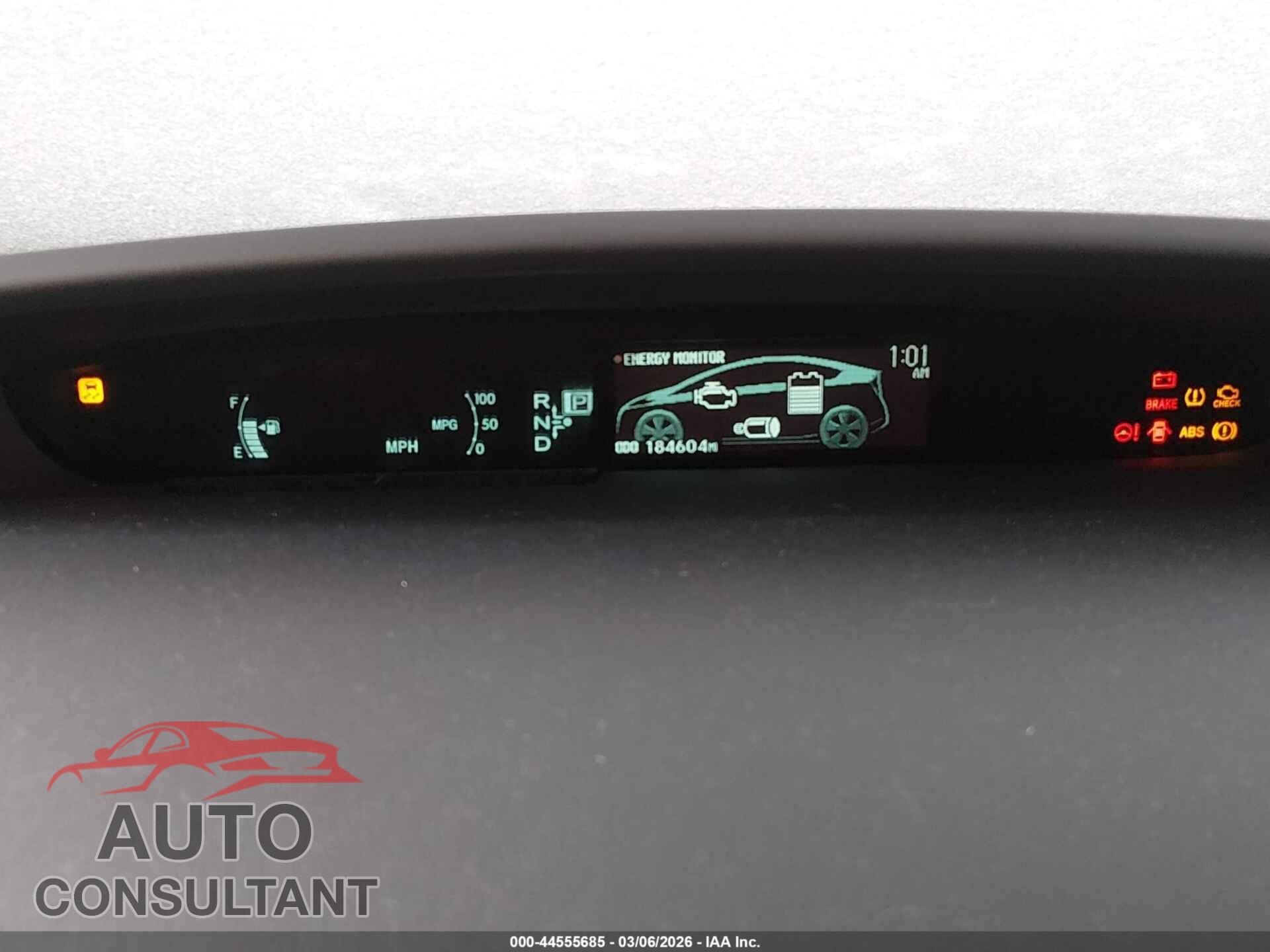 TOYOTA PRIUS 2010 - JTDKN3DU8A0181925