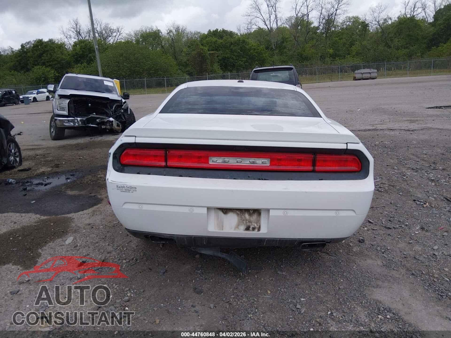 DODGE CHALLENGER 2014 - 2C3CDYAG4EH298247