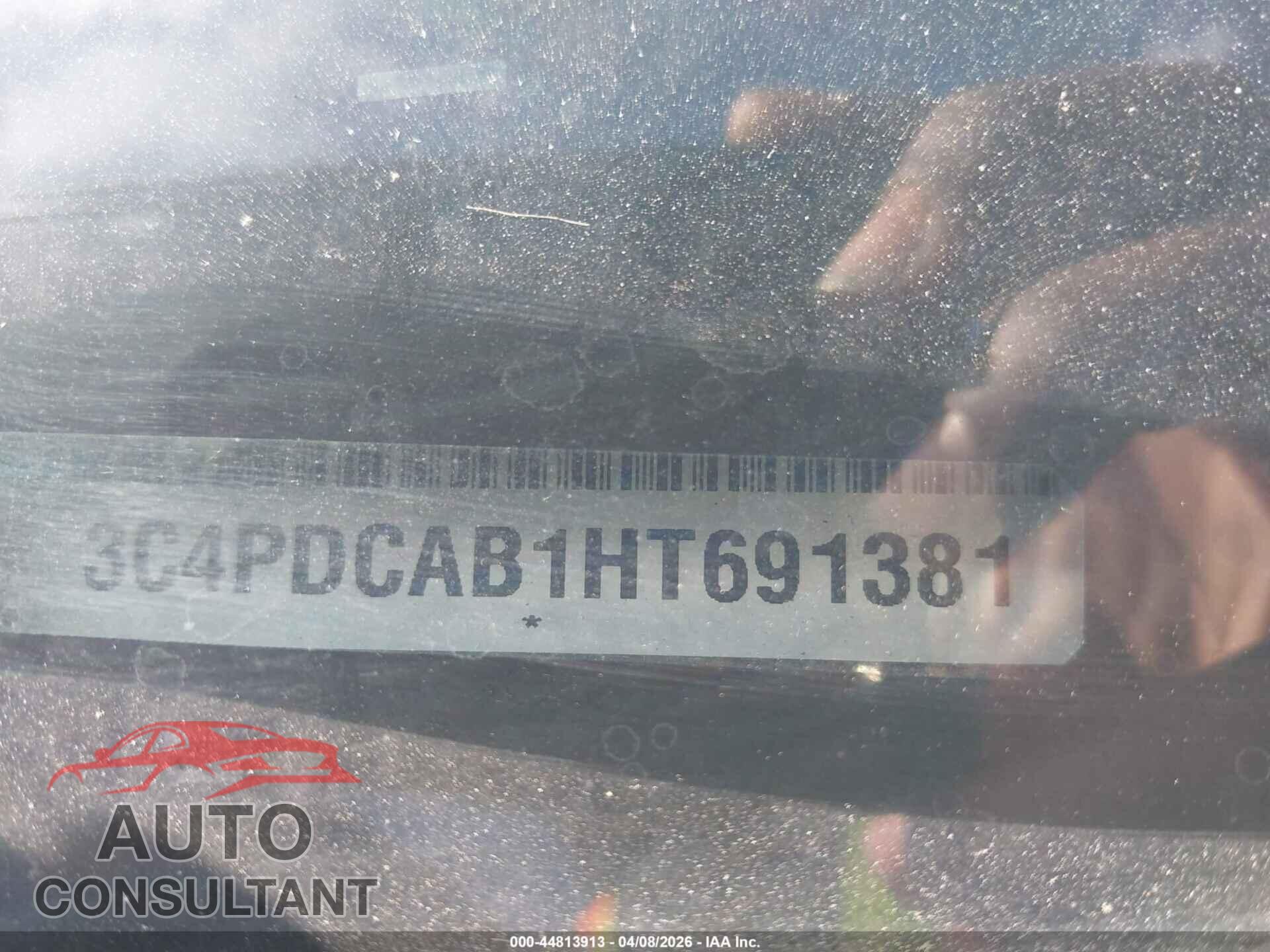 DODGE JOURNEY 2017 - 3C4PDCAB1HT691381