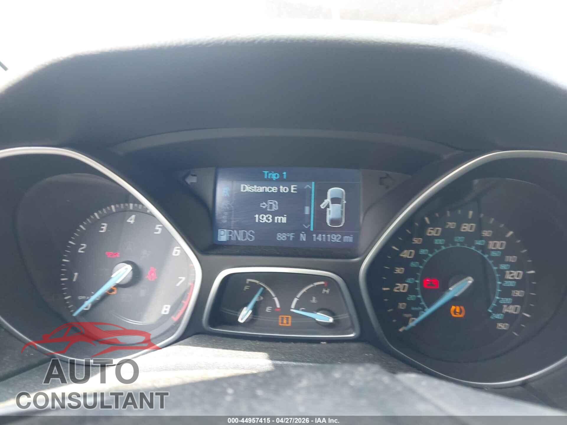 FORD FOCUS 2012 - 1FAHP3F2XCL444889