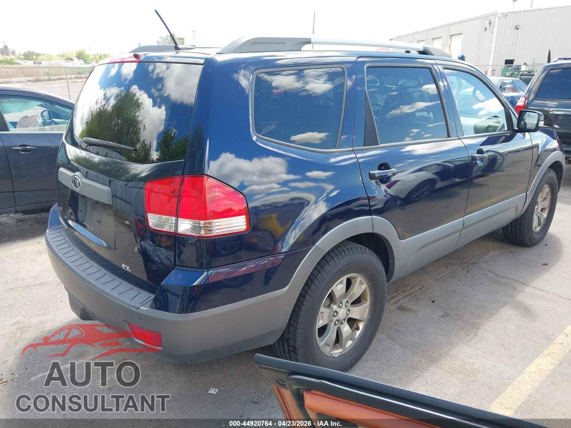 KIA BORREGO 2009 - KNDJH741395012409