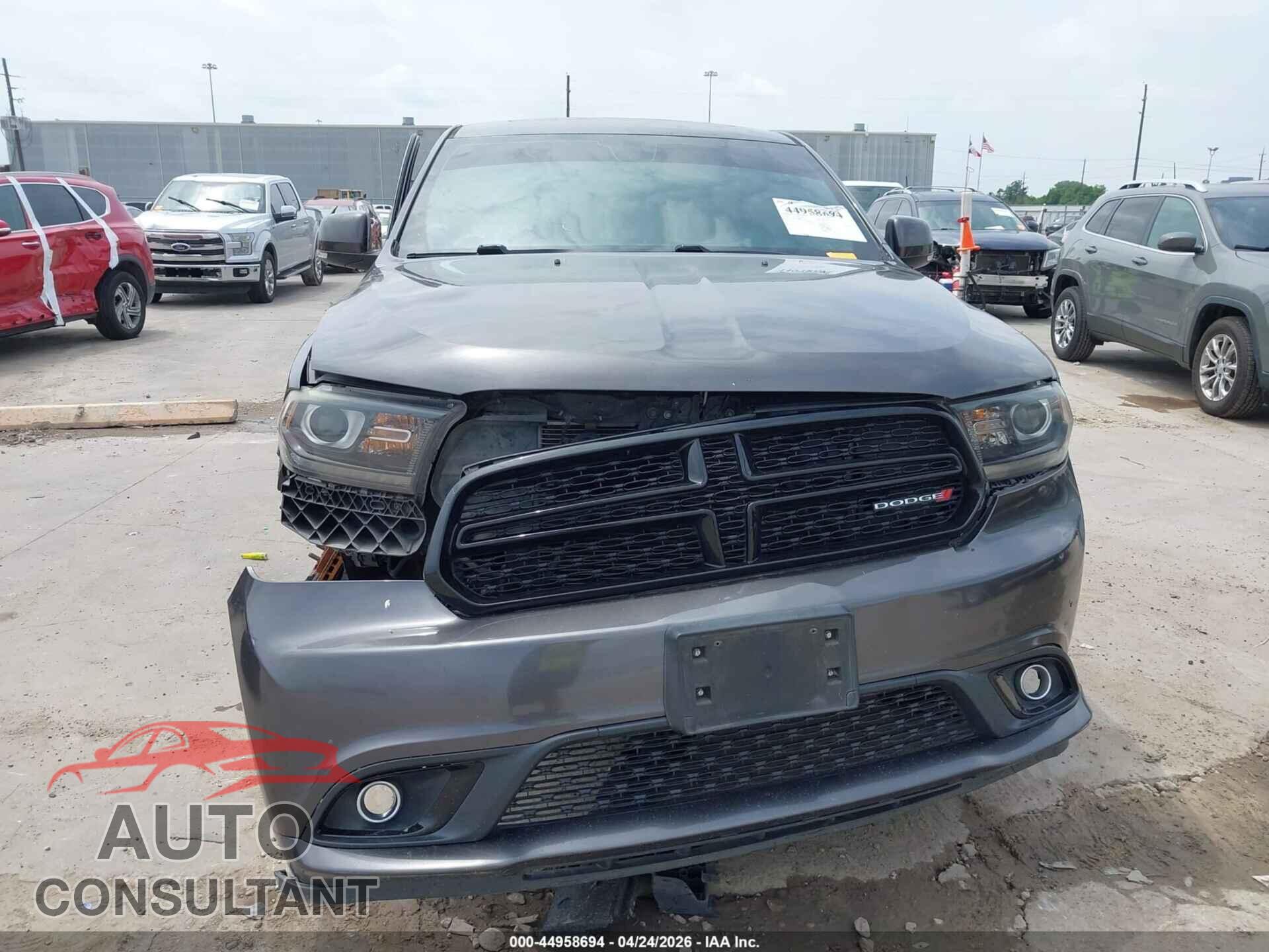 DODGE DURANGO 2017 - 1C4SDJCT9HC806132