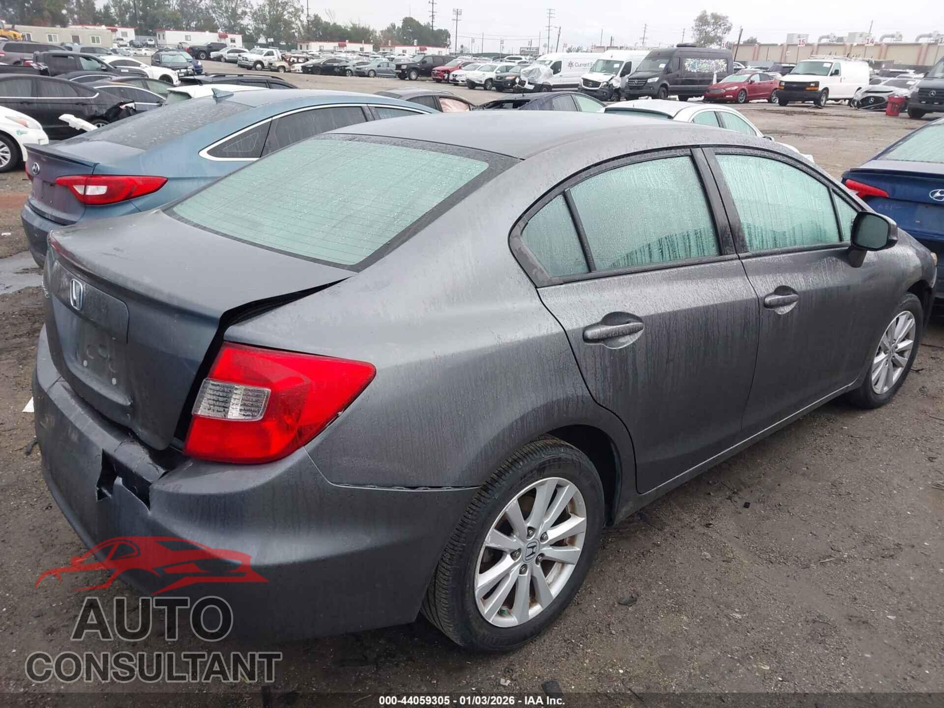 HONDA CIVIC 2012 - 19XFB2F84CE376791