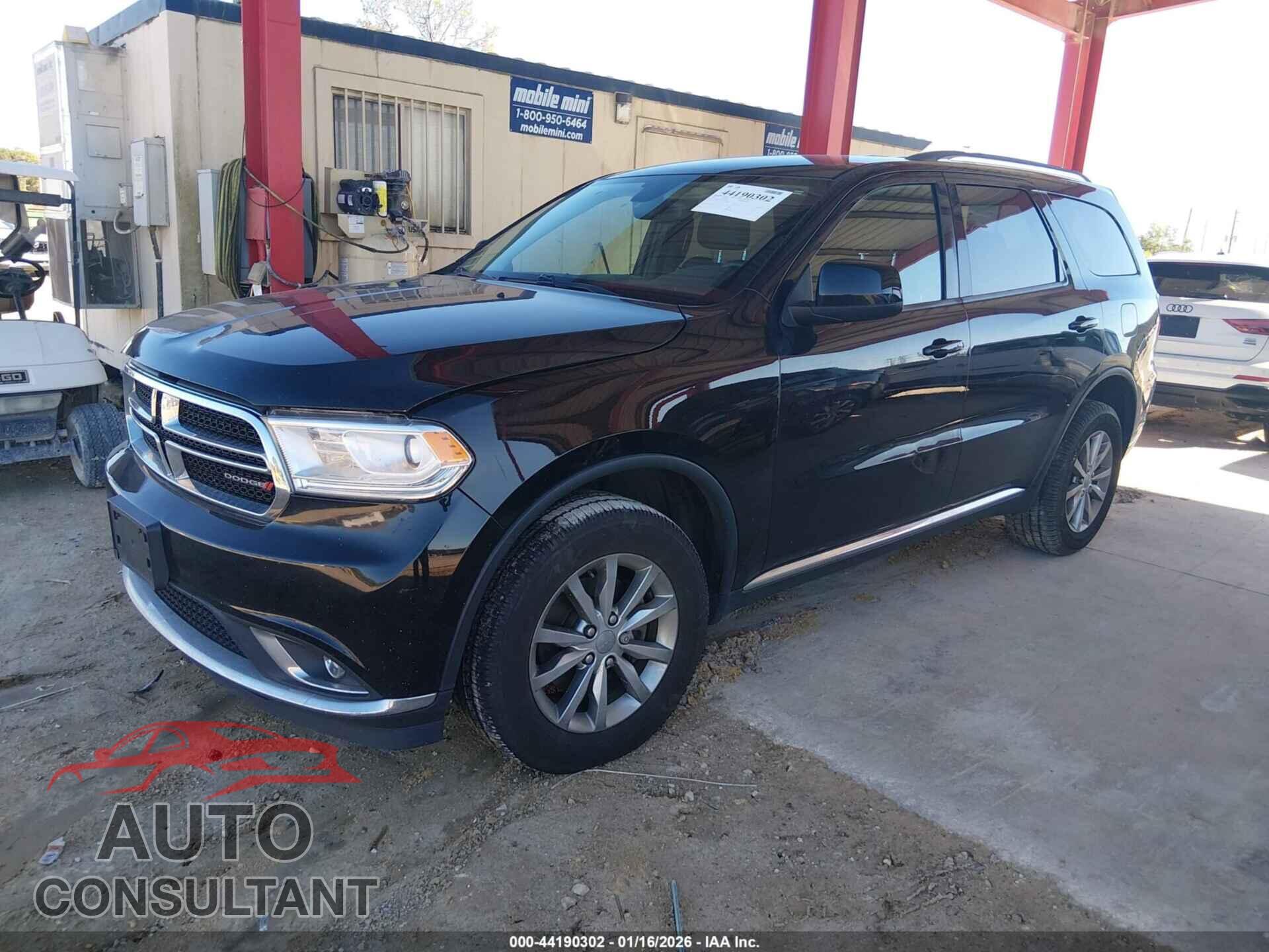 DODGE DURANGO 2017 - 1C4RDJAG1HC681048