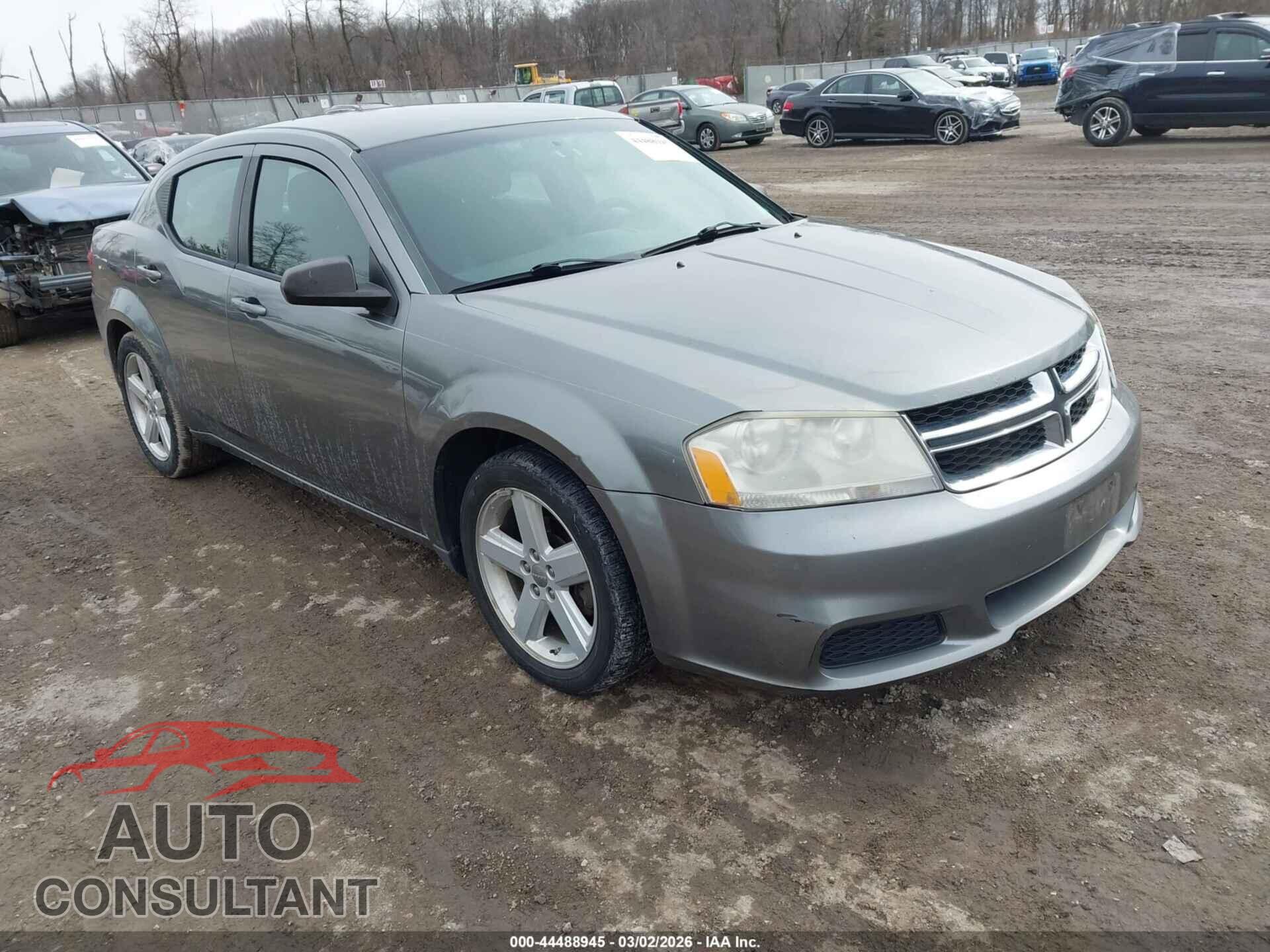 DODGE AVENGER 2013 - 1C3CDZAB9DN530194
