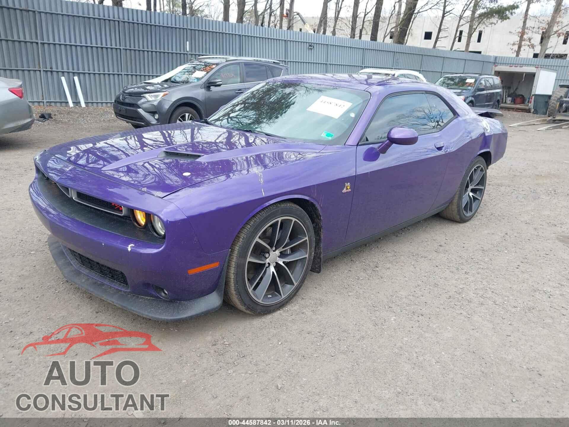 DODGE CHALLENGER 2016 - 2C3CDZFJ2GH201687
