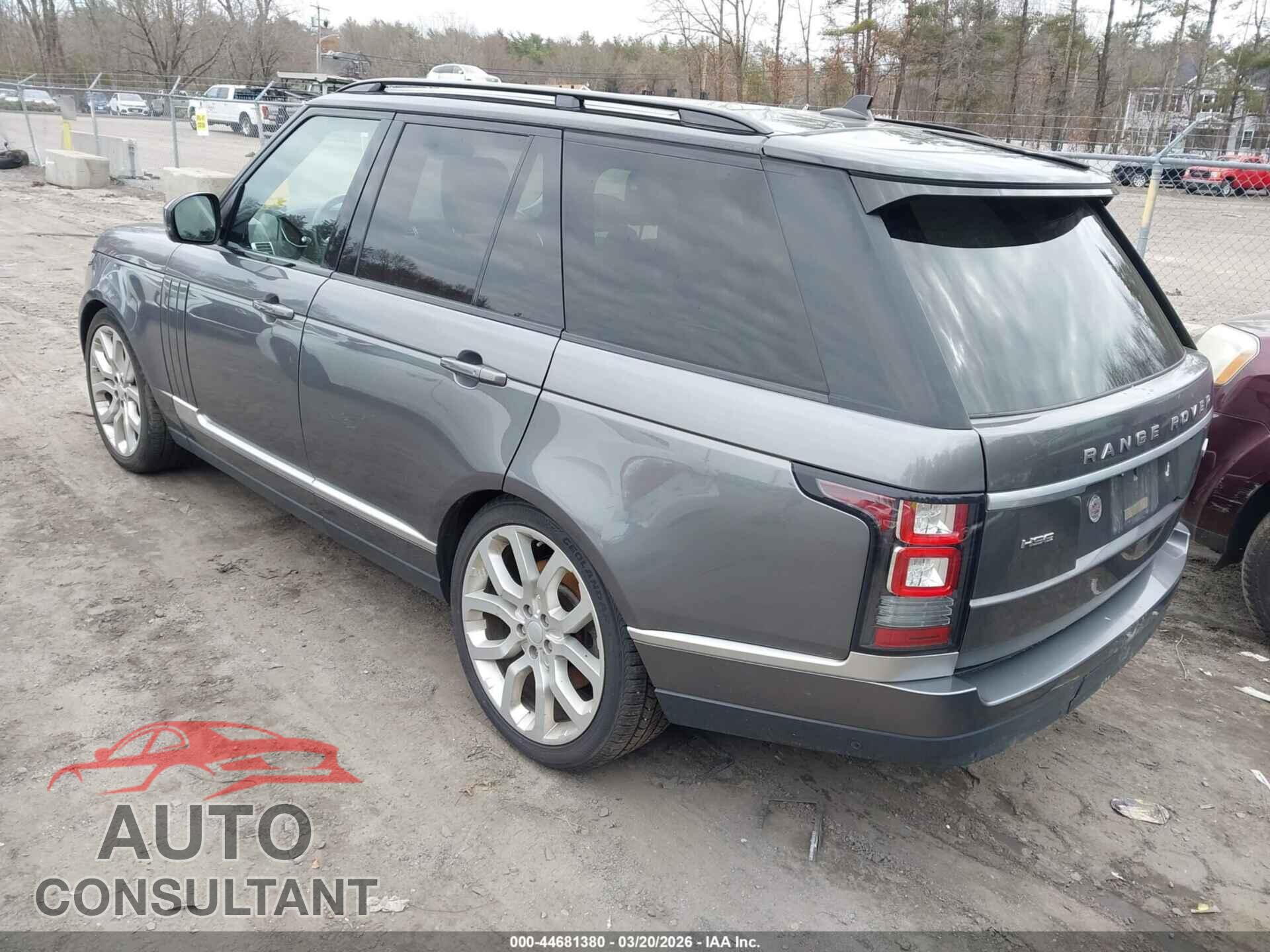 LAND ROVER RANGE ROVER 2016 - SALGS2PF5GA318529