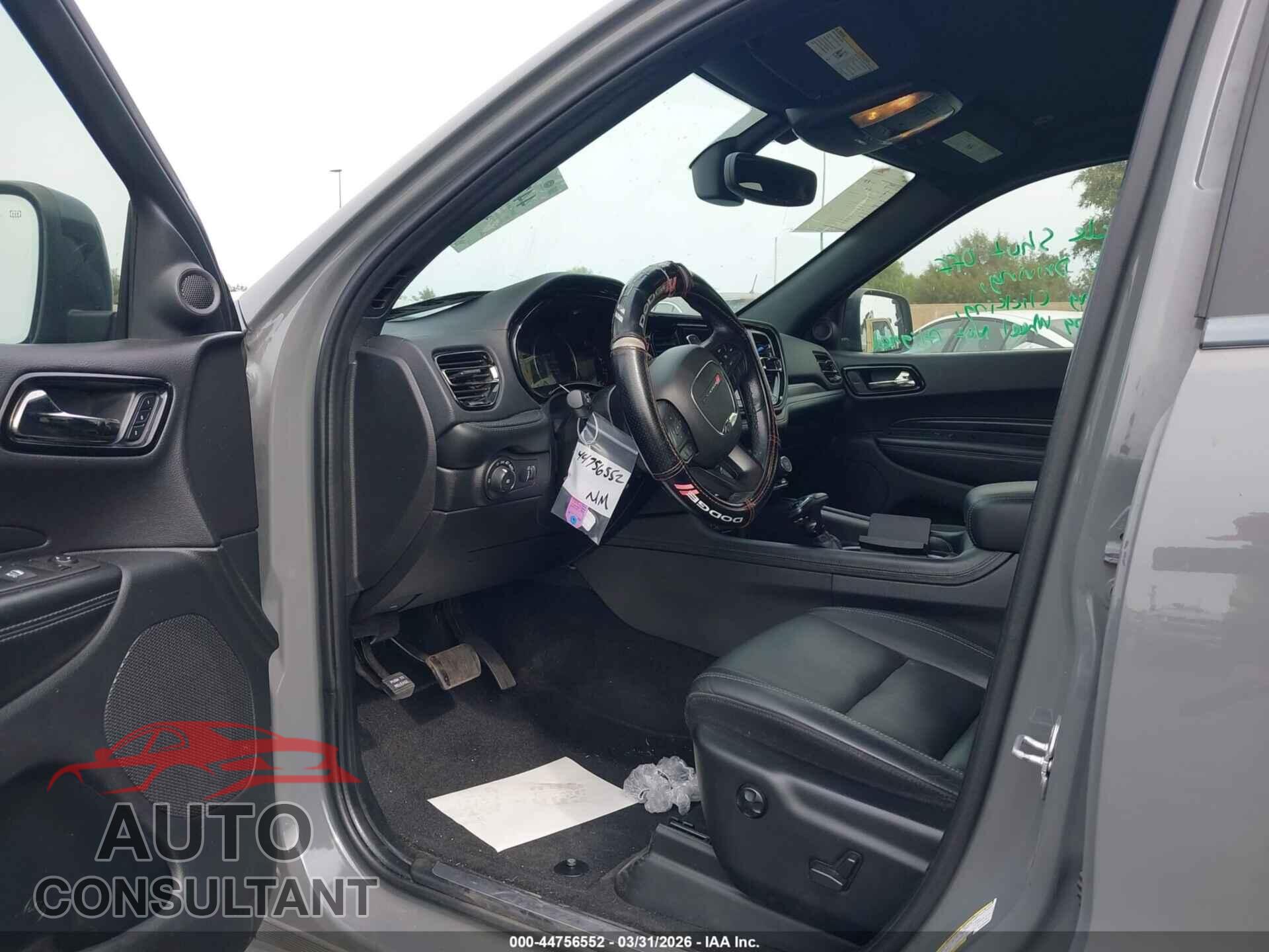 DODGE DURANGO 2021 - 1C4RDJDG5MC852843