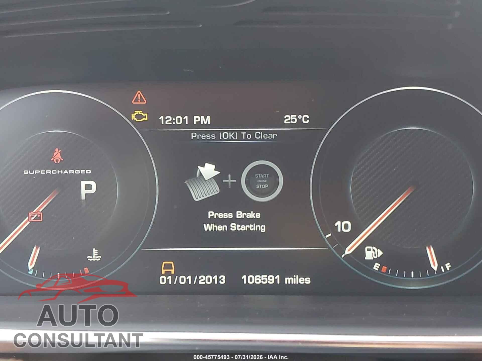 LAND ROVER RANGE ROVER 2015 - SALGV3TF6FA209644