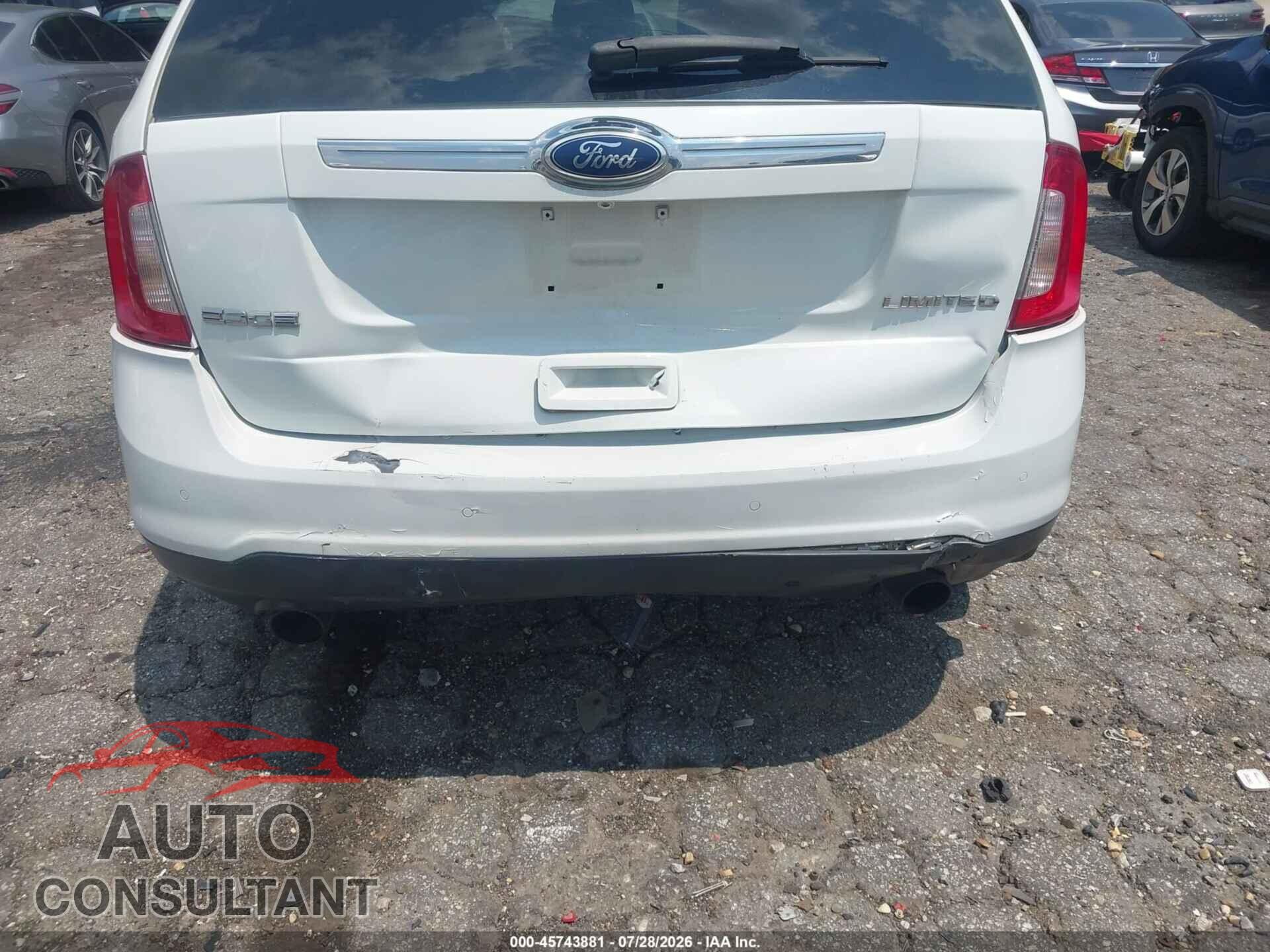 FORD EDGE 2012 - 2FMDK3KC9CBA25577