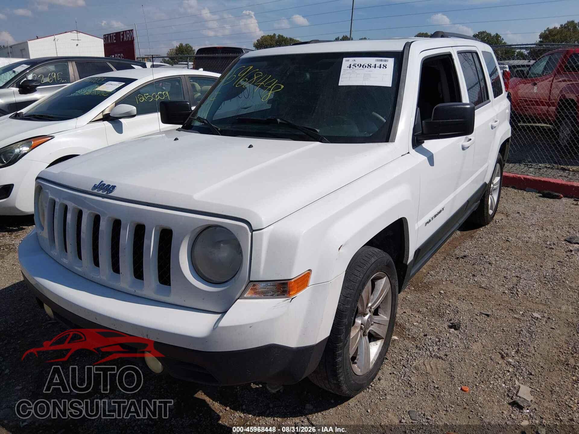 JEEP PATRIOT 2012 - 1C4NJPFB1CD631700