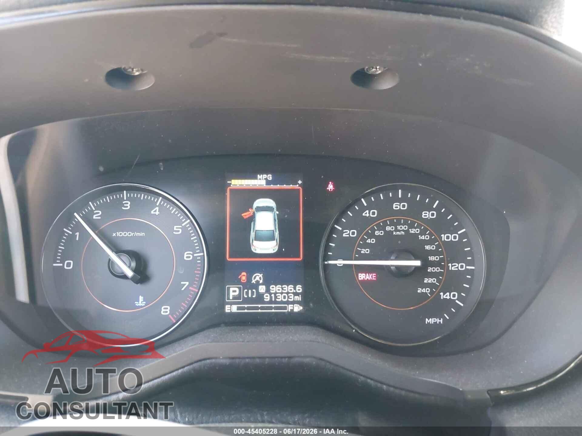 SUBARU CROSSTREK 2021 - JF2GTABC6M8300962
