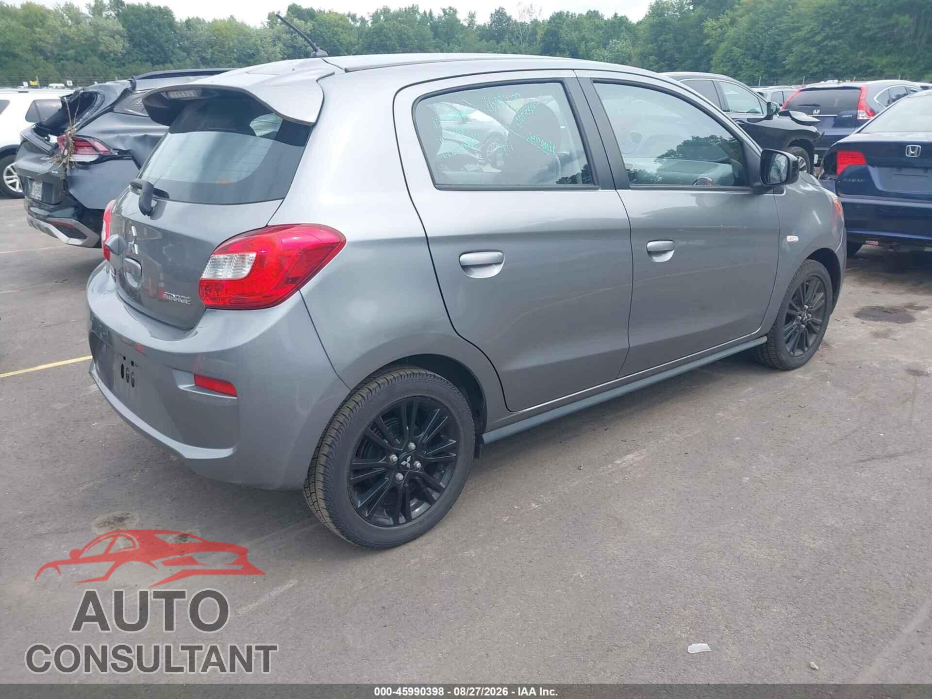 MITSUBISHI MIRAGE 2019 - ML32A5HJ7KH007714
