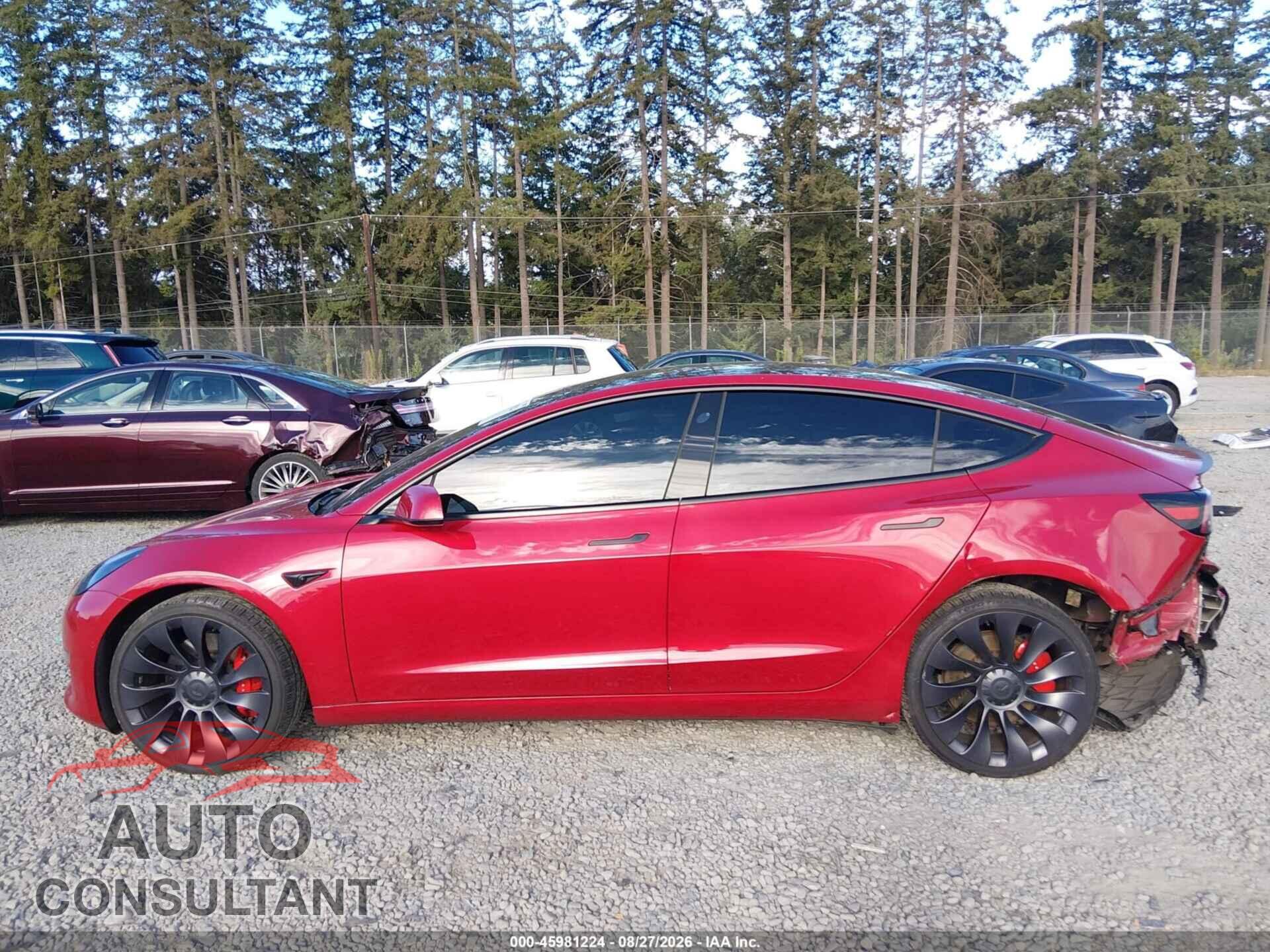 TESLA MODEL 3 2021 - 5YJ3E1EC3MF071241