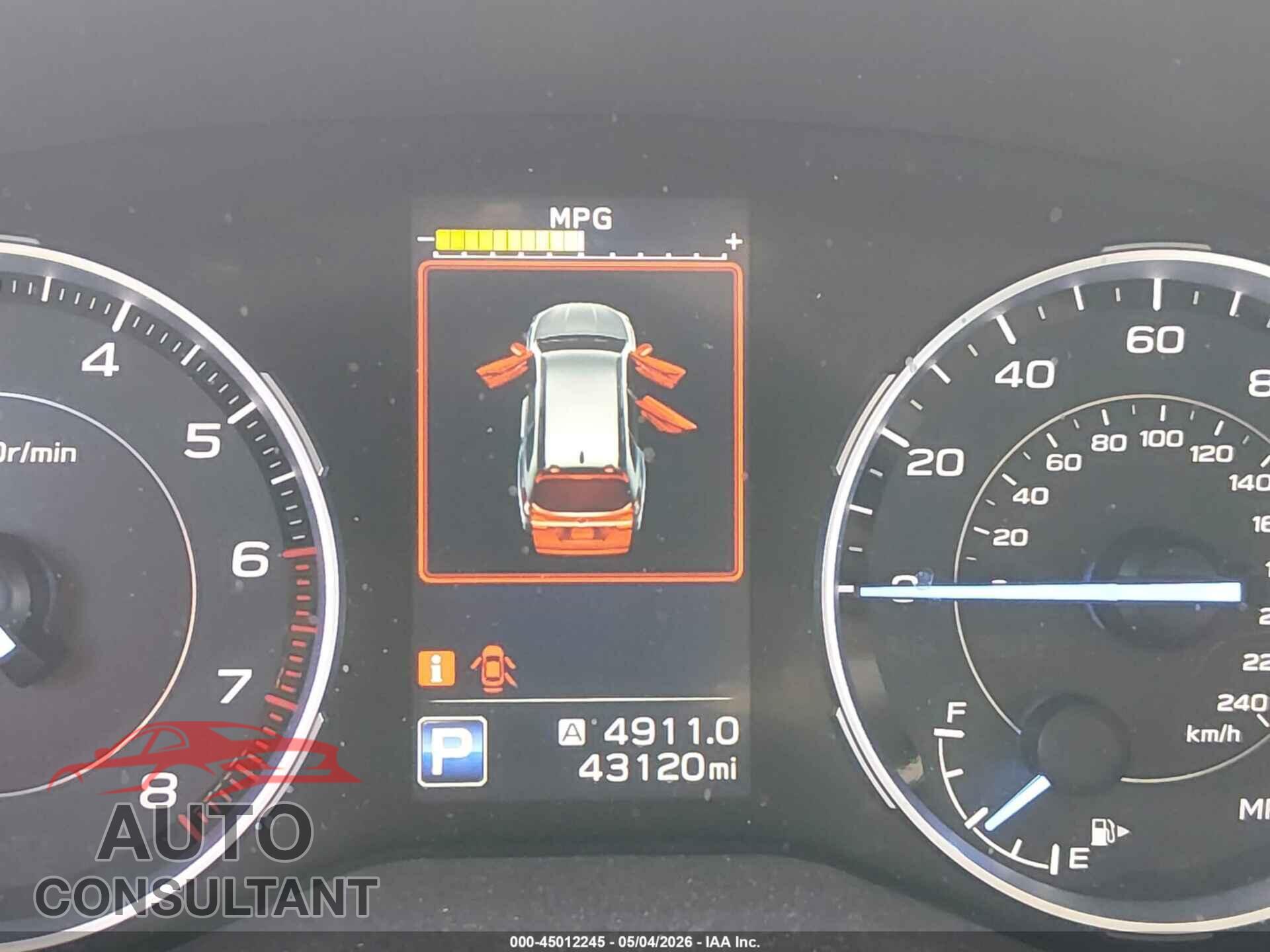 SUBARU ASCENT 2019 - 4S4WMAPD0K3471155