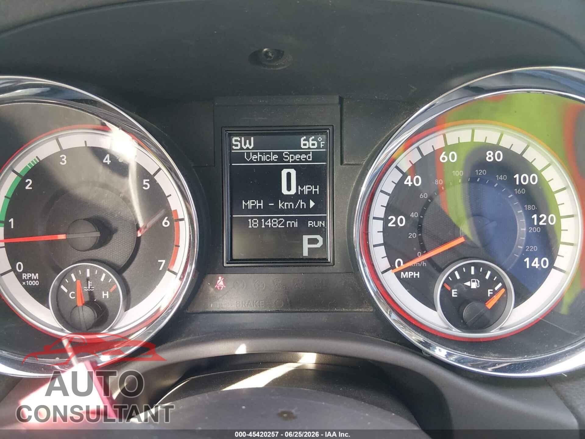 DODGE DURANGO 2011 - 1D4SE4GT6BC614038