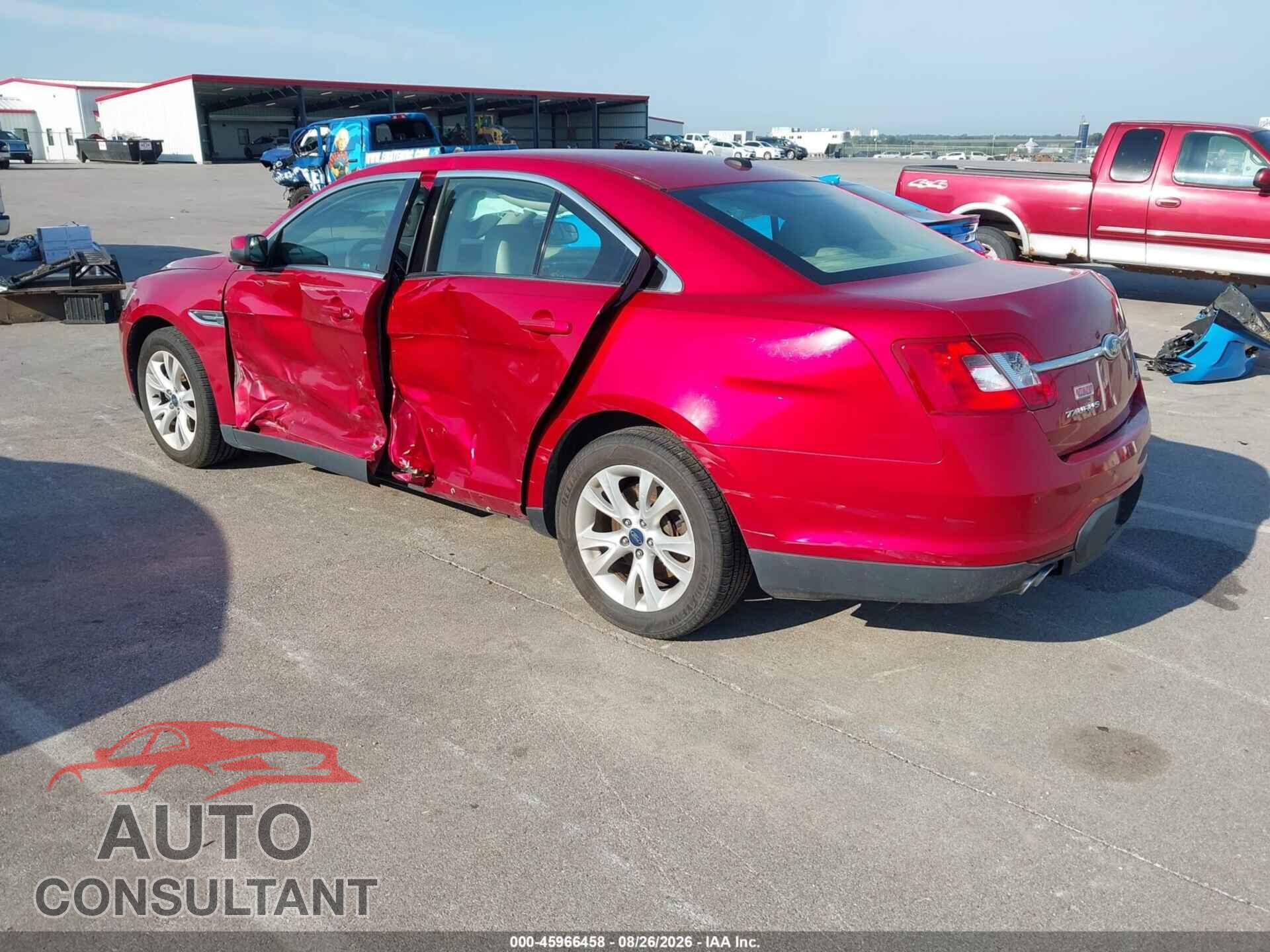 FORD TAURUS 2012 - 1FAHP2EW4CG134941